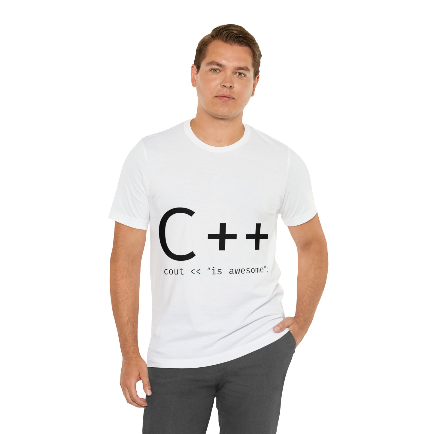 C Developer Humor Quotes Unisex Jersey Short Sleeve T-Shirt