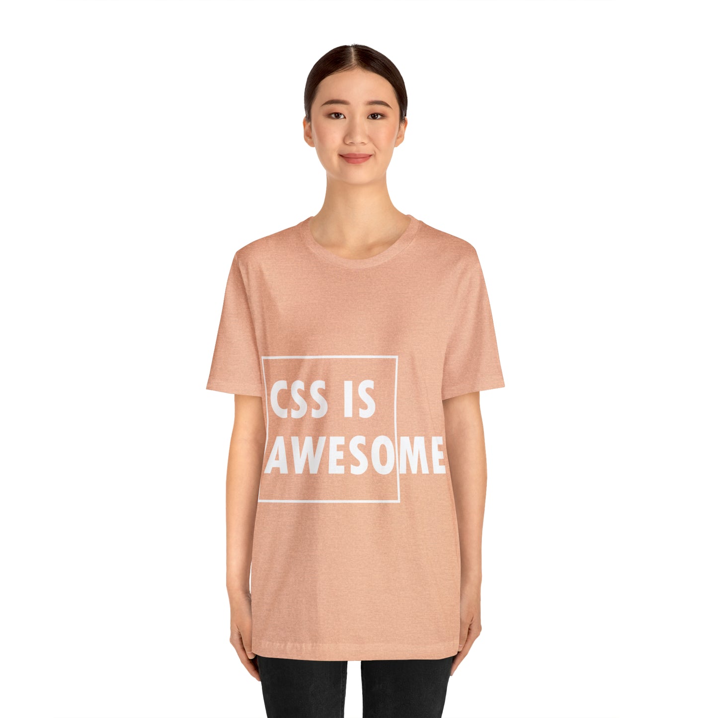 CSS is Awesome Unisex Jersey Short Sleeve T-Shirt