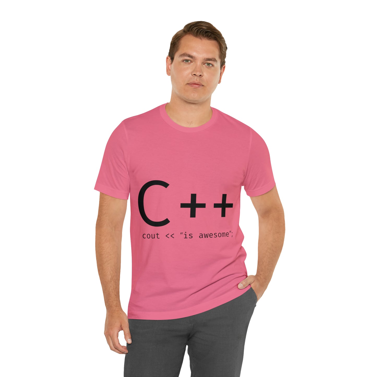 C Developer Humor Quotes Unisex Jersey Short Sleeve T-Shirt