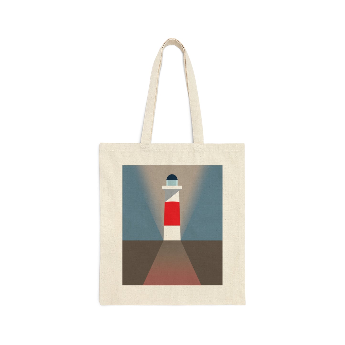 Topographical Anomaly Beacon Lighthouse Annihilation Minimal Art Canvas Shopping Cotton Tote Bag