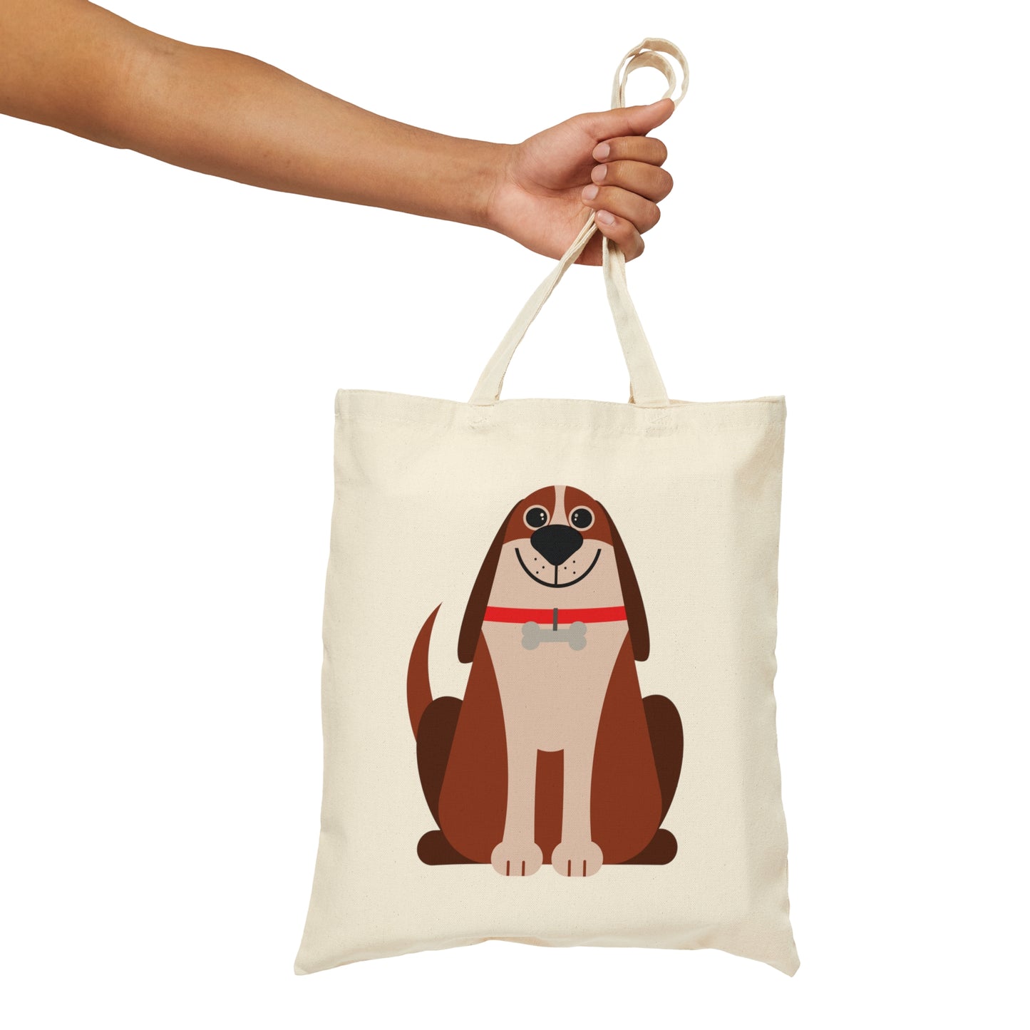 Dog Lovers Anime Cartoon Canvas Shopping Cotton Tote Bag