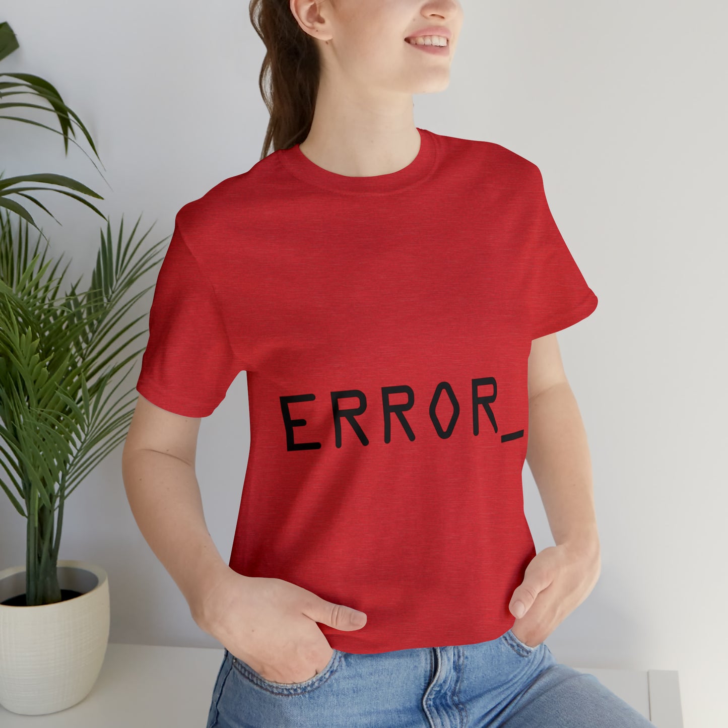 Error Programming IT for Computer Security Hackers Unisex Jersey Short Sleeve T-Shirt