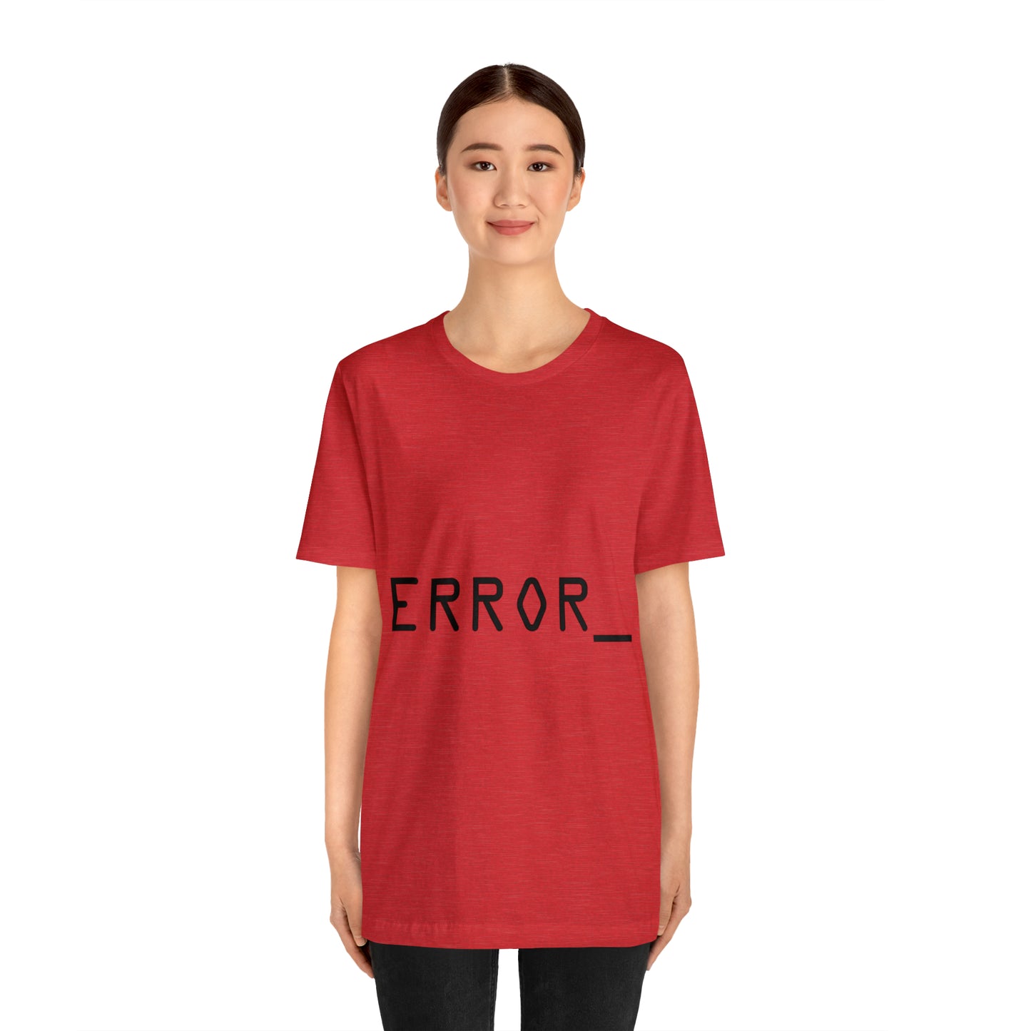 Error Programming IT for Computer Security Hackers Unisex Jersey Short Sleeve T-Shirt