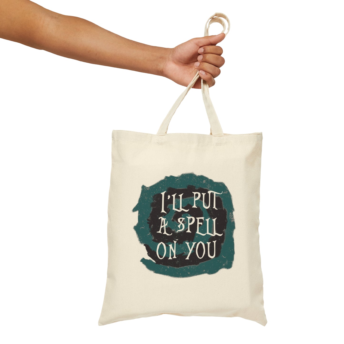 I`ll Put A Spell On You Halloween Trick Or Treat Canvas Shopping Cotton Tote Bag