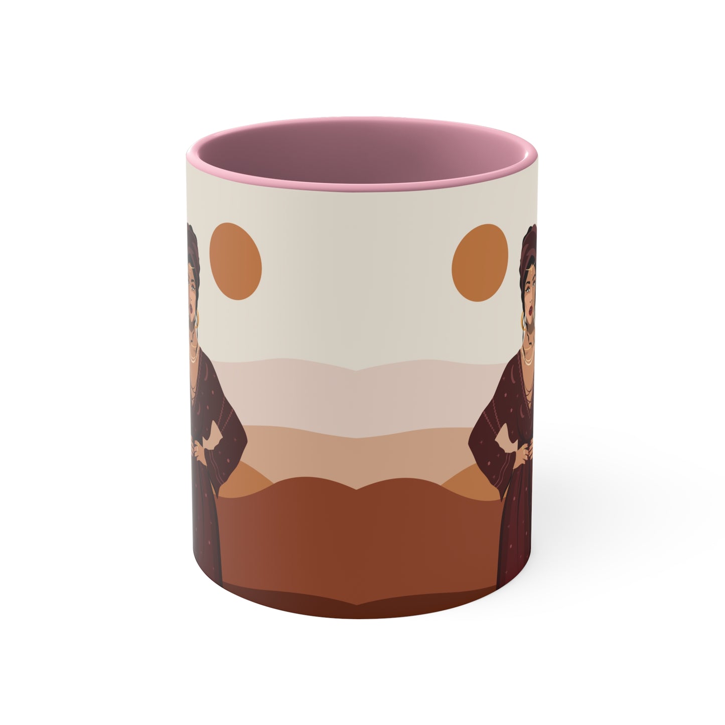 Sand Woman Desert Boho Style Art Accent Coffee Mug 11oz