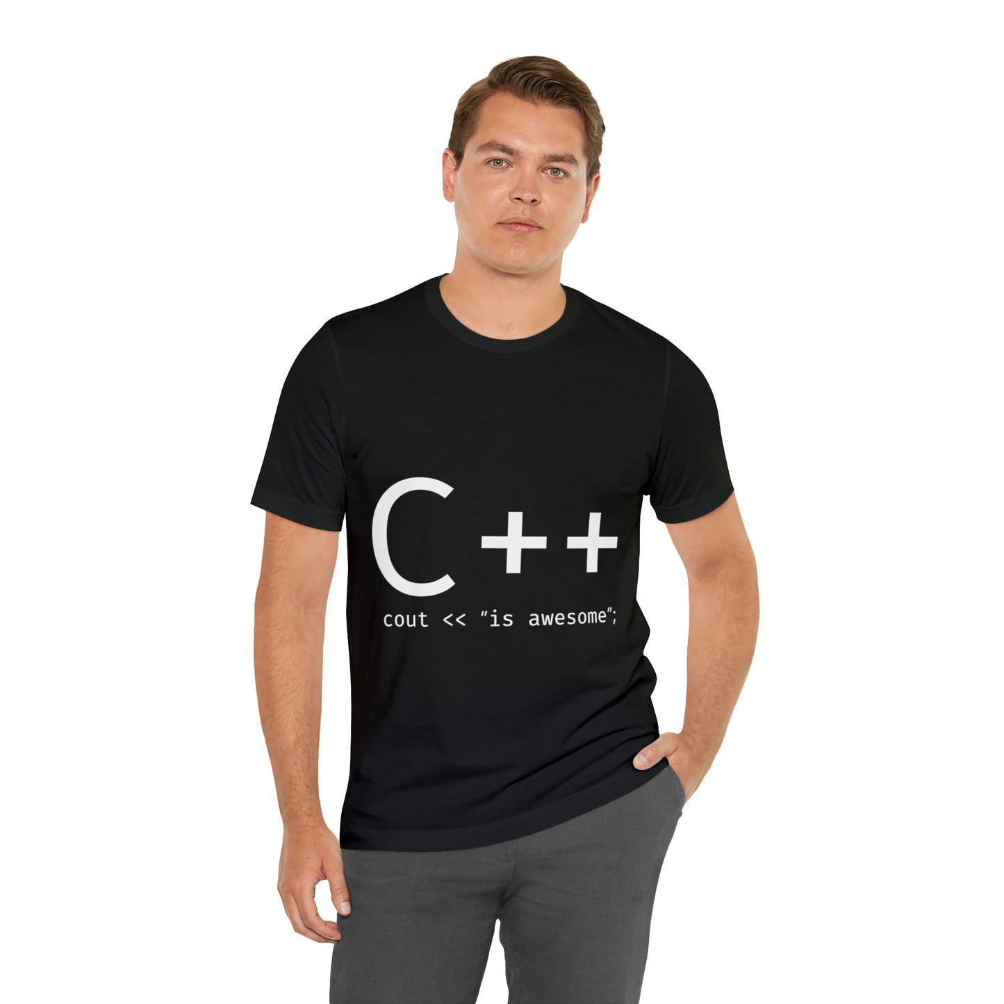 C Developer Humor Quotes Unisex Jersey Short Sleeve T-Shirt