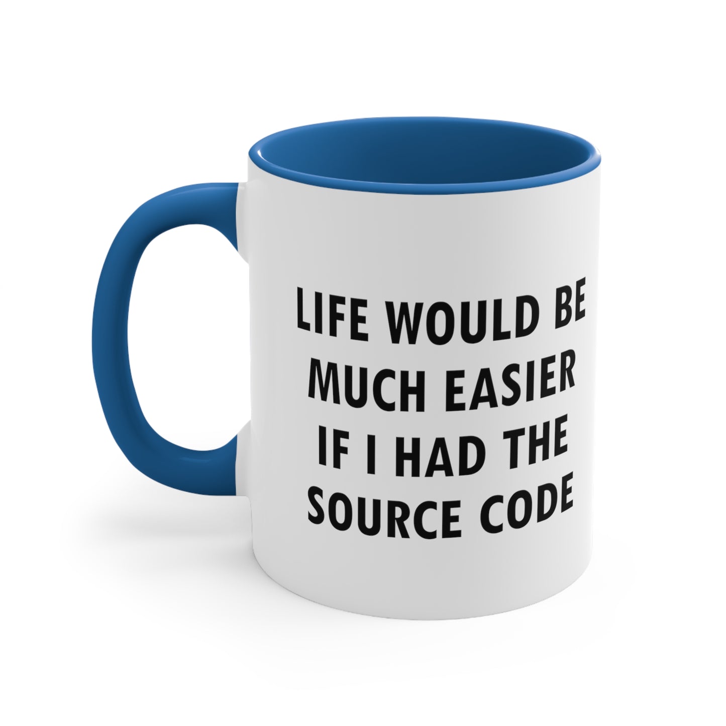 Source code Programming IT for Computer Security Hackers Accent Coffee Mug 11oz