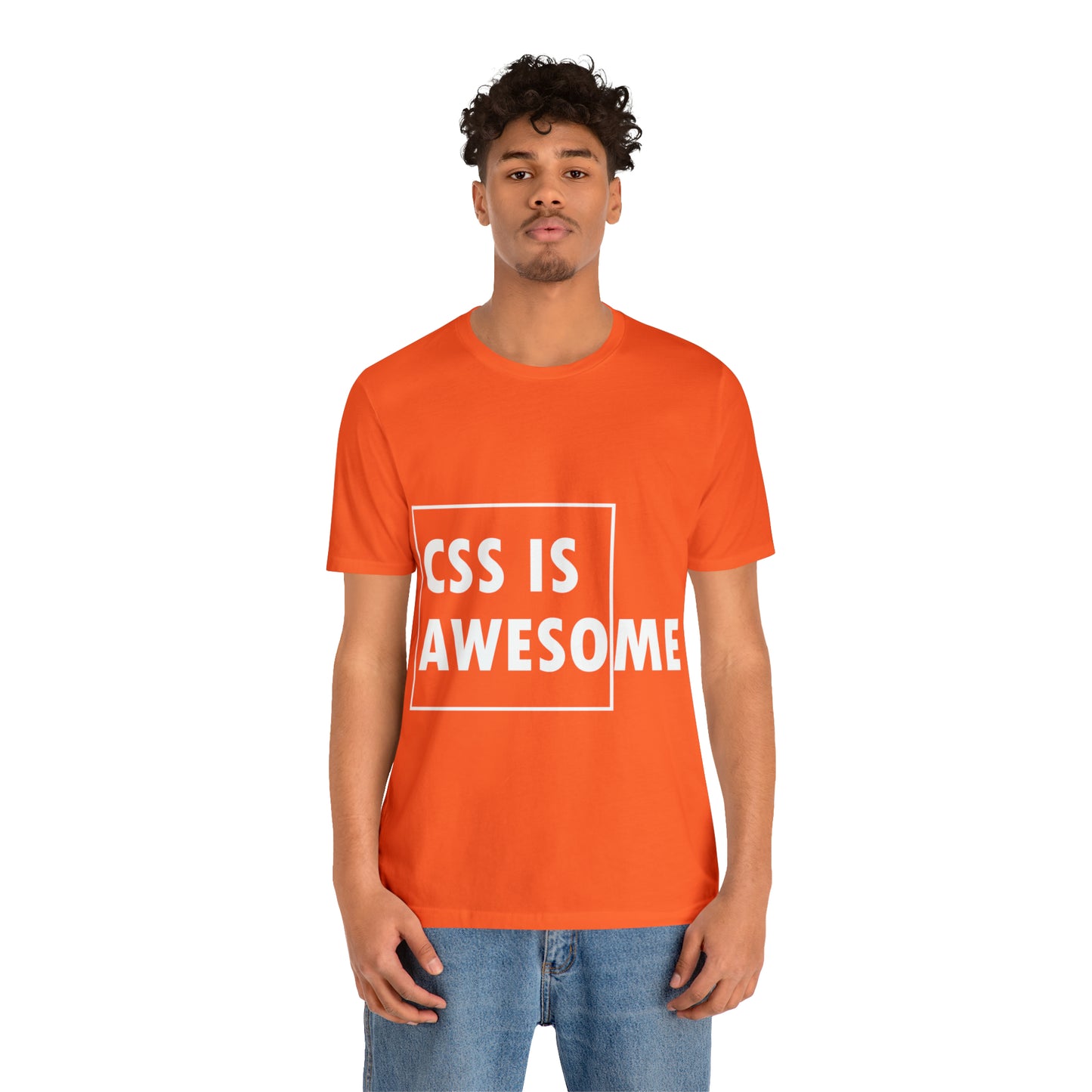 CSS is Awesome Unisex Jersey Short Sleeve T-Shirt