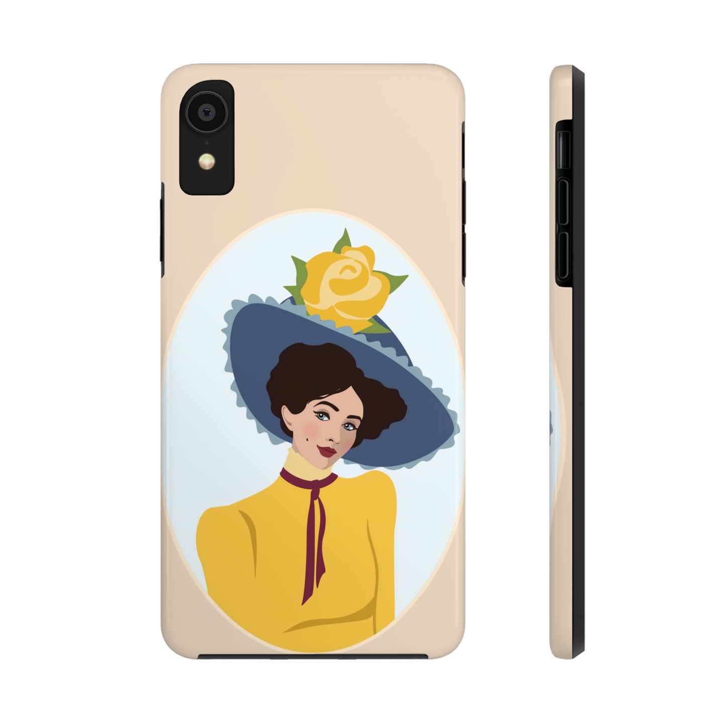 Retro Movies Woman Vintage Film Lover Tough Phone Cases Case-Mate