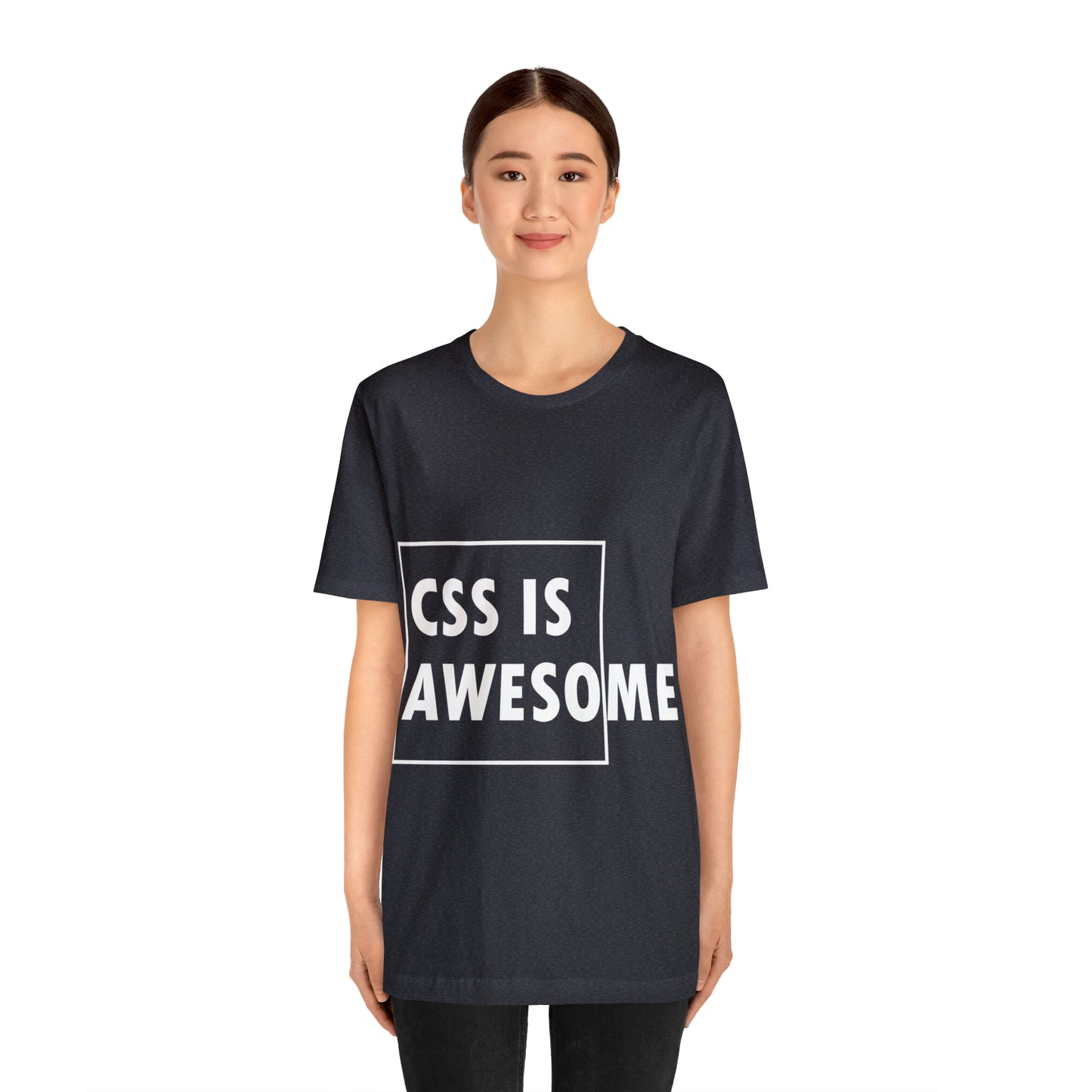 CSS is Awesome Unisex Jersey Short Sleeve T-Shirt