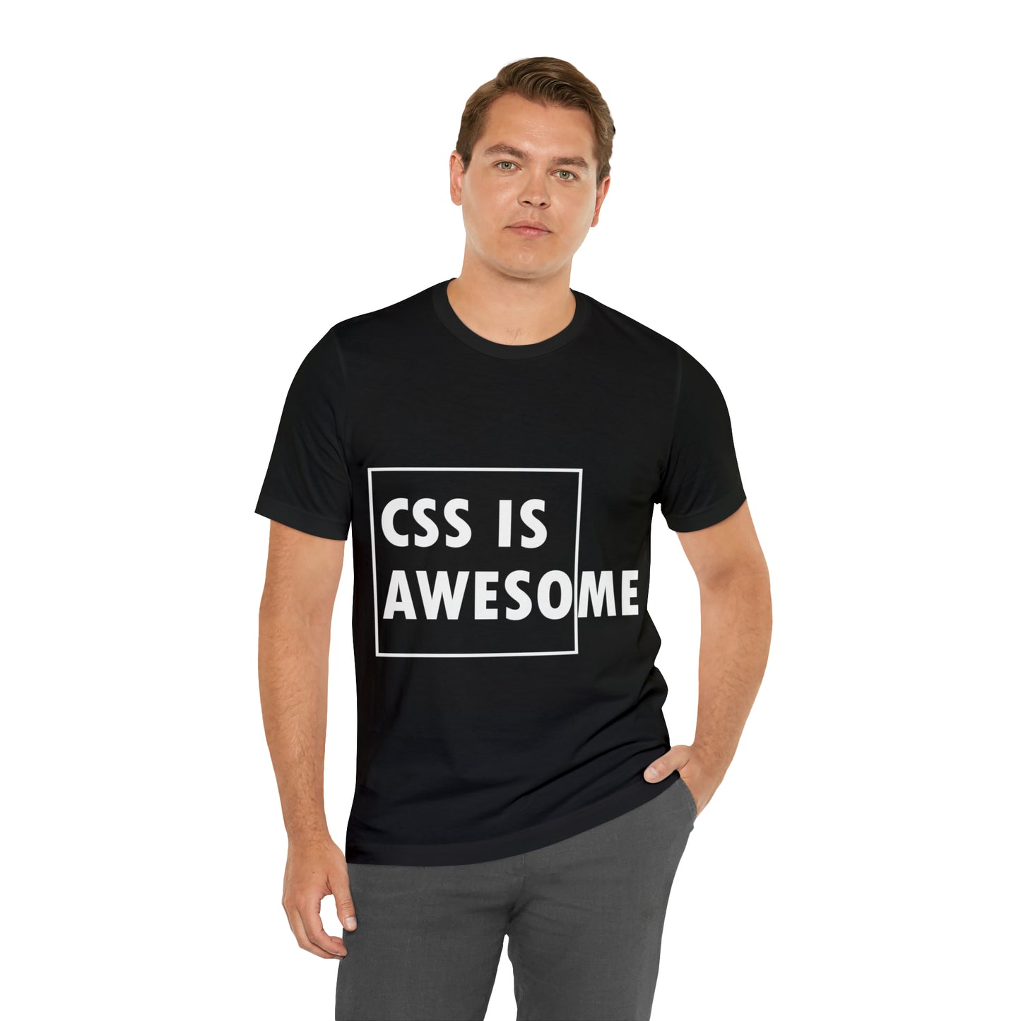 CSS is Awesome Unisex Jersey Short Sleeve T-Shirt