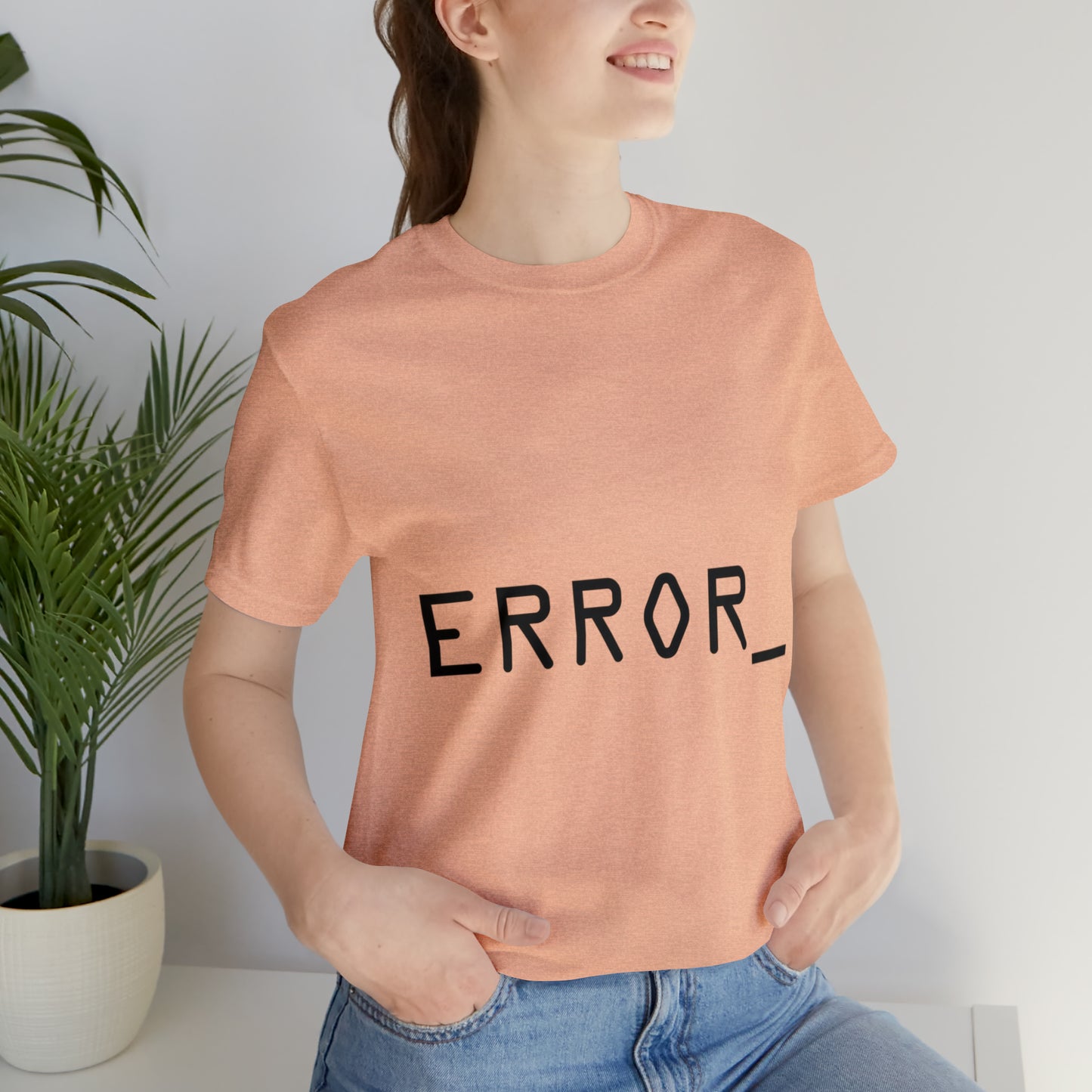 Error Programming IT for Computer Security Hackers Unisex Jersey Short Sleeve T-Shirt