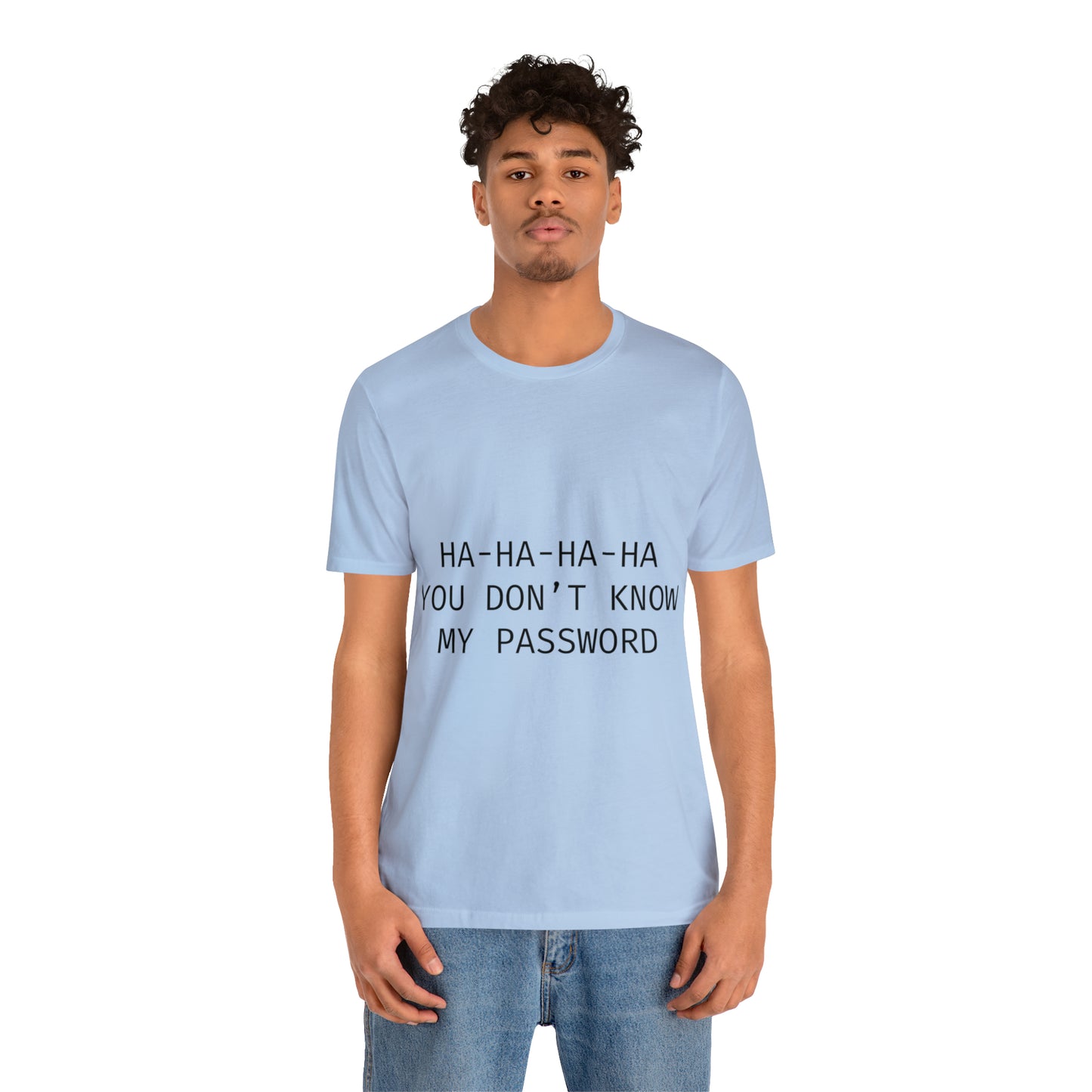 Password Programming IT for Computer Security Hackers Unisex Jersey Short Sleeve T-Shirt