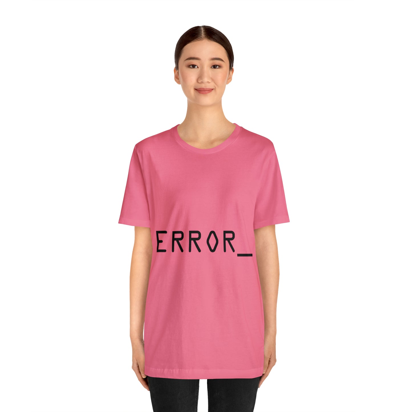 Error Programming IT for Computer Security Hackers Unisex Jersey Short Sleeve T-Shirt