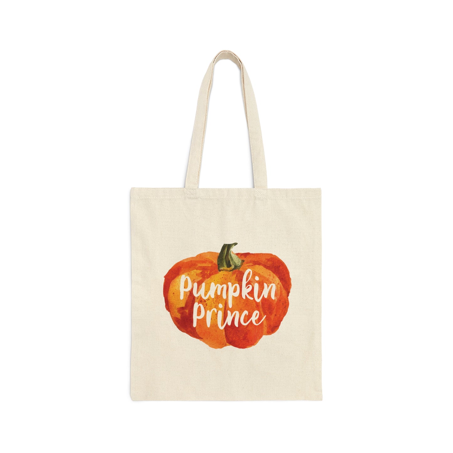 Pumpkin Halloween Prince Spooky Monster Jack O Lantern Canvas Shopping Cotton Tote Bag