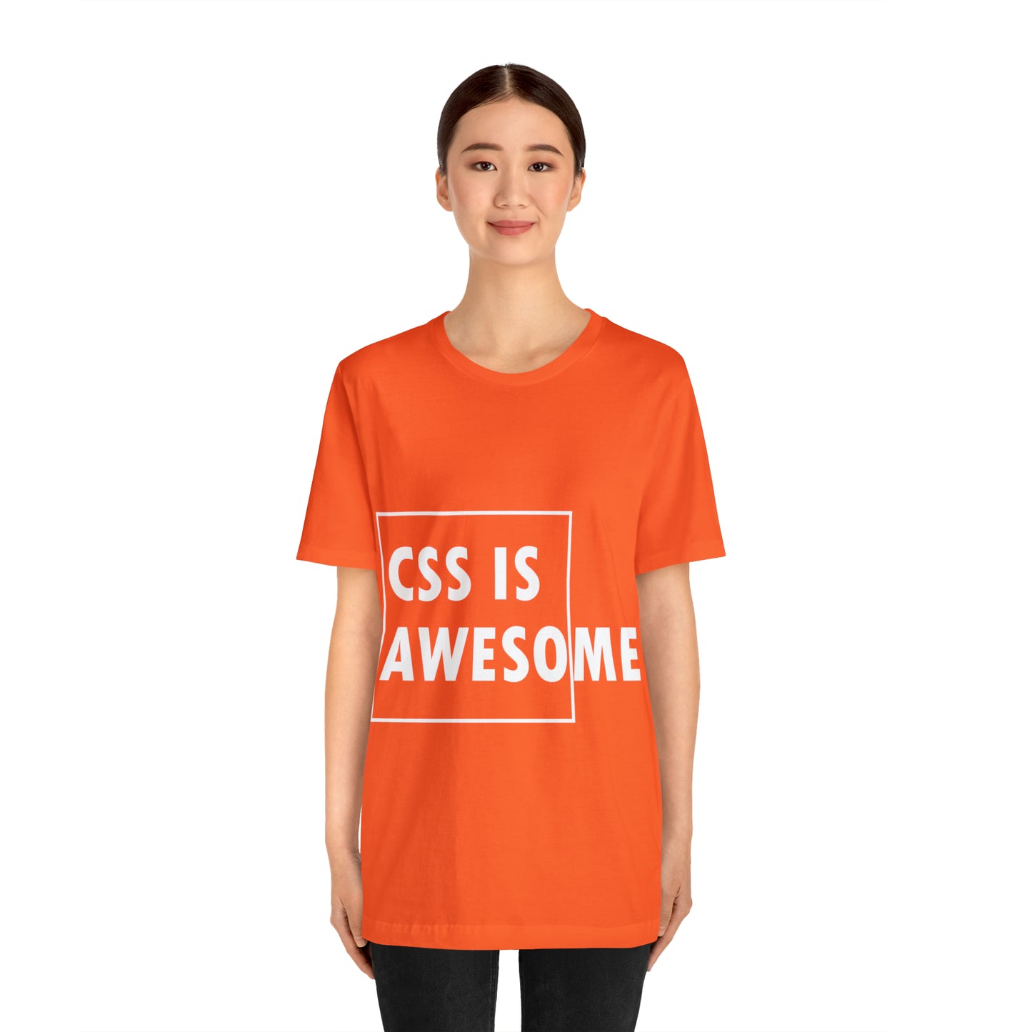 CSS is Awesome Unisex Jersey Short Sleeve T-Shirt