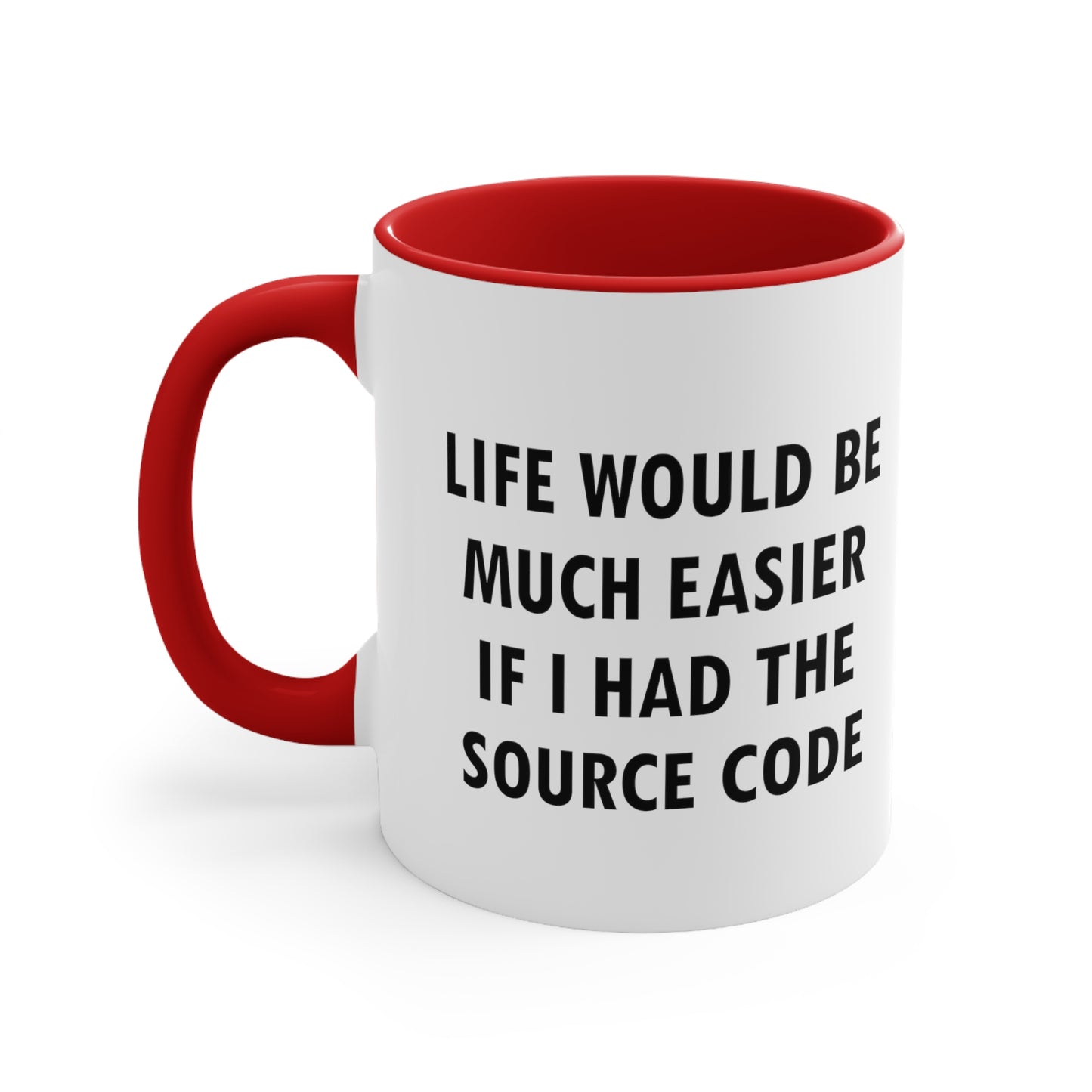 Source code Programming IT for Computer Security Hackers Accent Coffee Mug 11oz