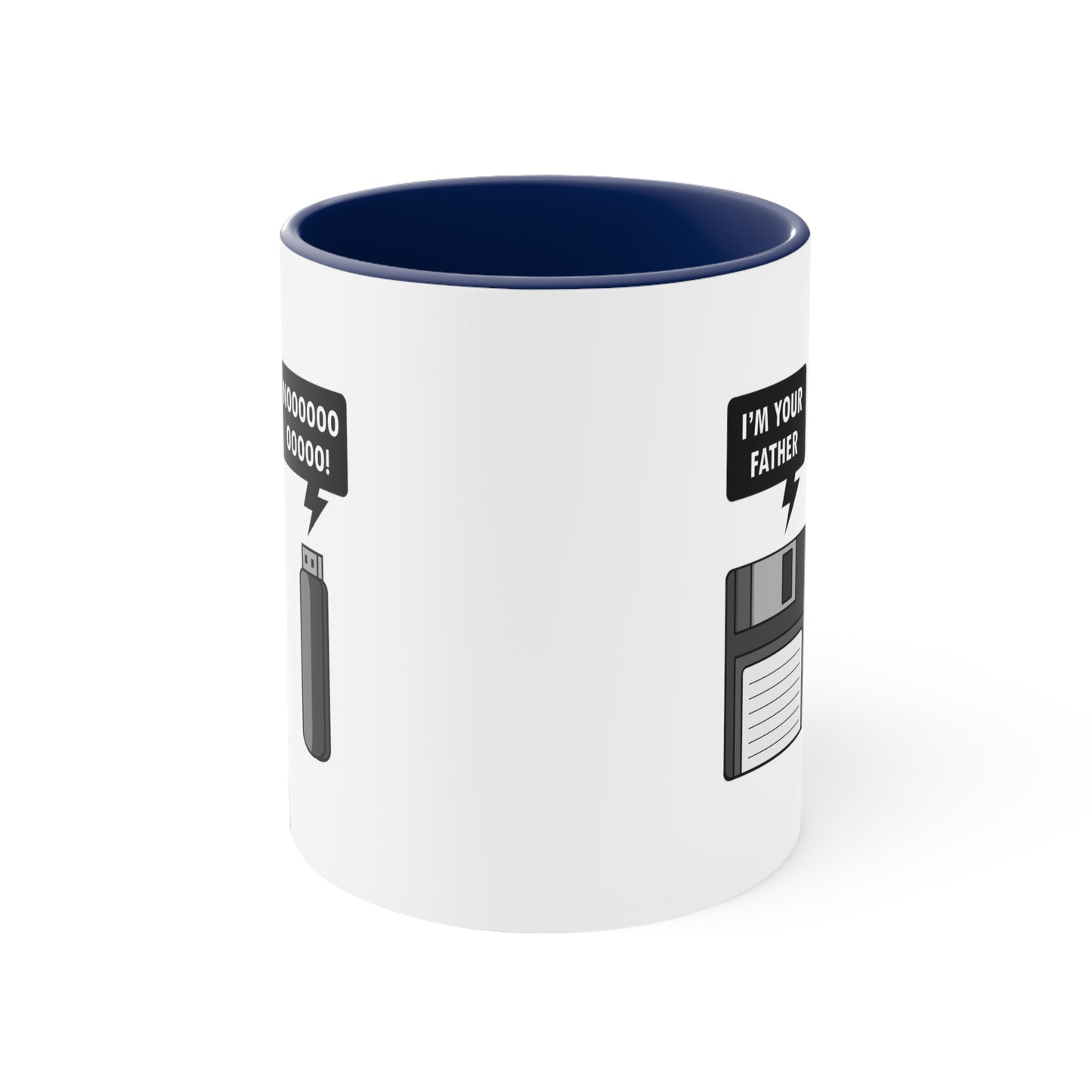 Flash Drive Programming IT for Computer Security Hackers Accent Coffee Mug 11oz