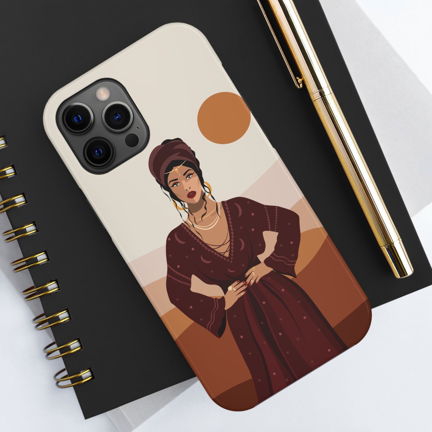 Sand Woman Desert Boho Style Art Tough Phone Cases Case-Mate