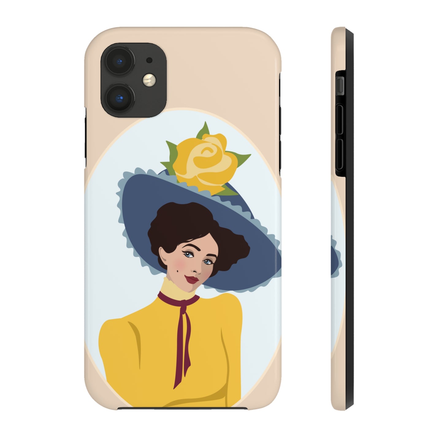 Retro Movies Woman Vintage Film Lover Tough Phone Cases Case-Mate