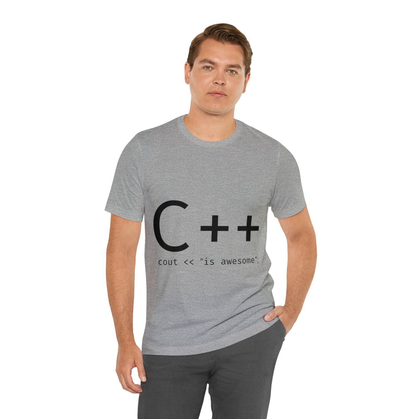 C Developer Humor Quotes Unisex Jersey Short Sleeve T-Shirt