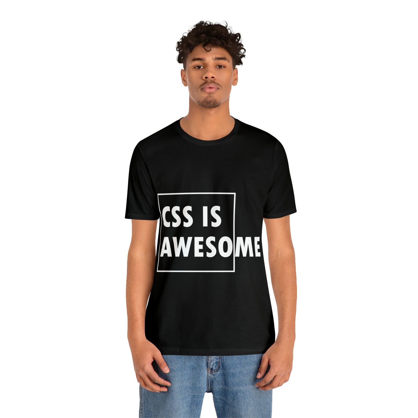 CSS is Awesome Unisex Jersey Short Sleeve T-Shirt