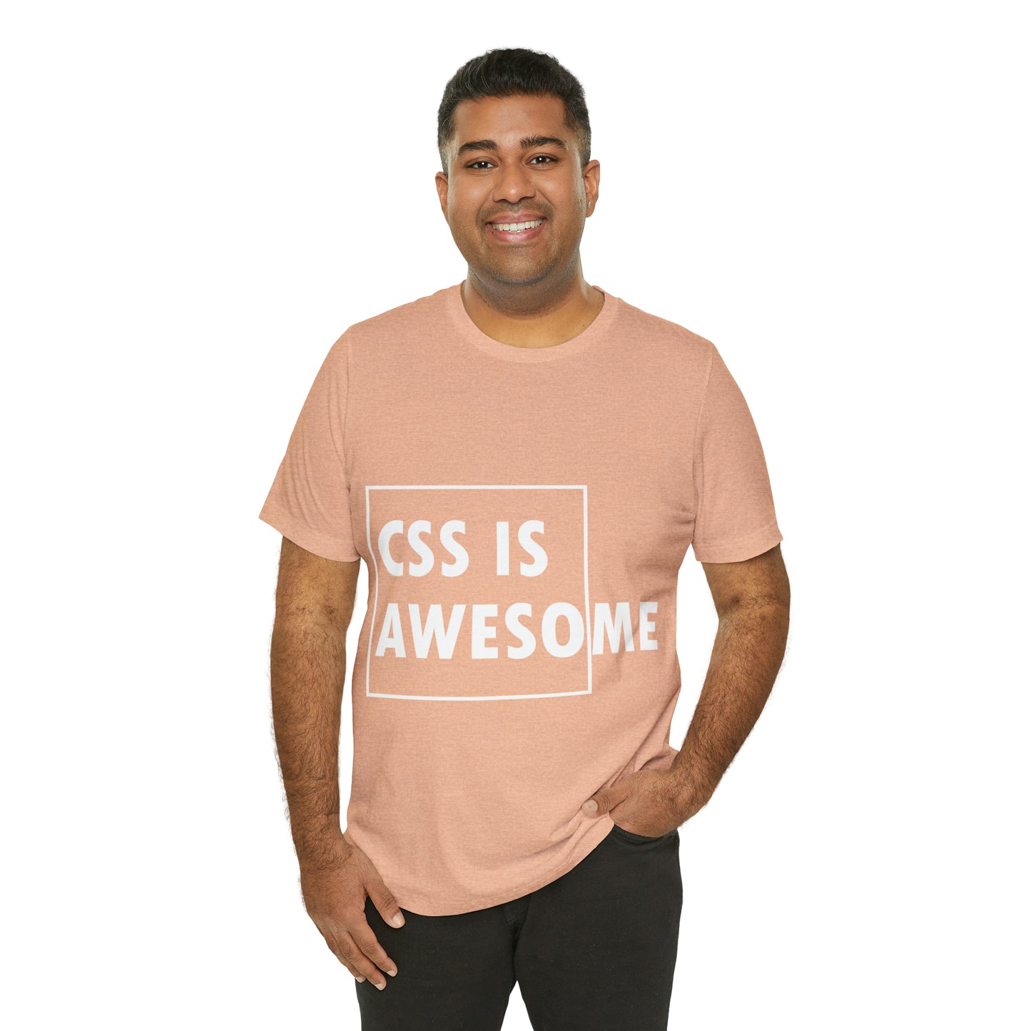 CSS is Awesome Unisex Jersey Short Sleeve T-Shirt