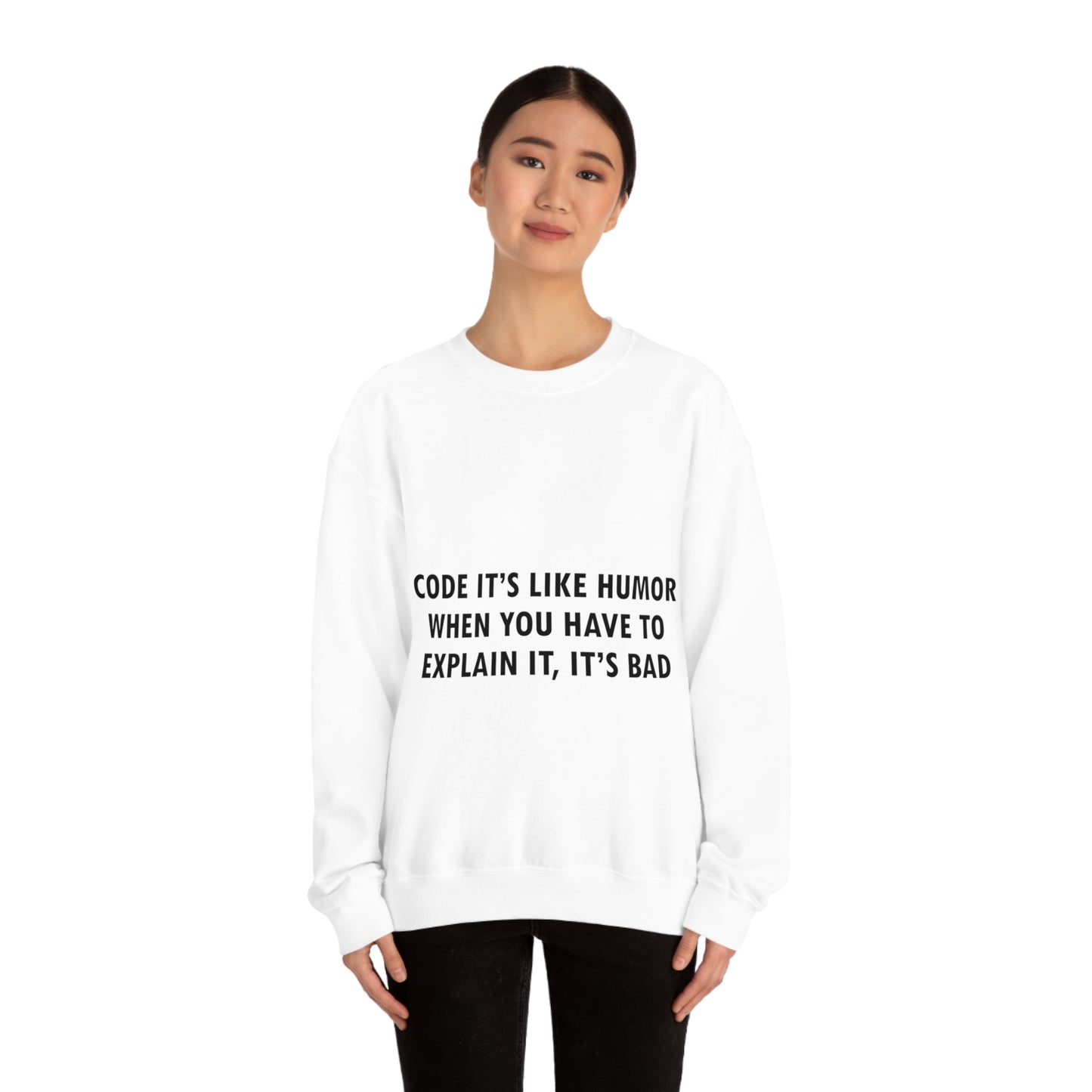 Humor Programming IT for Computer Security Hackers Unisex Heavy Blend™ Crewneck Sweatshirt