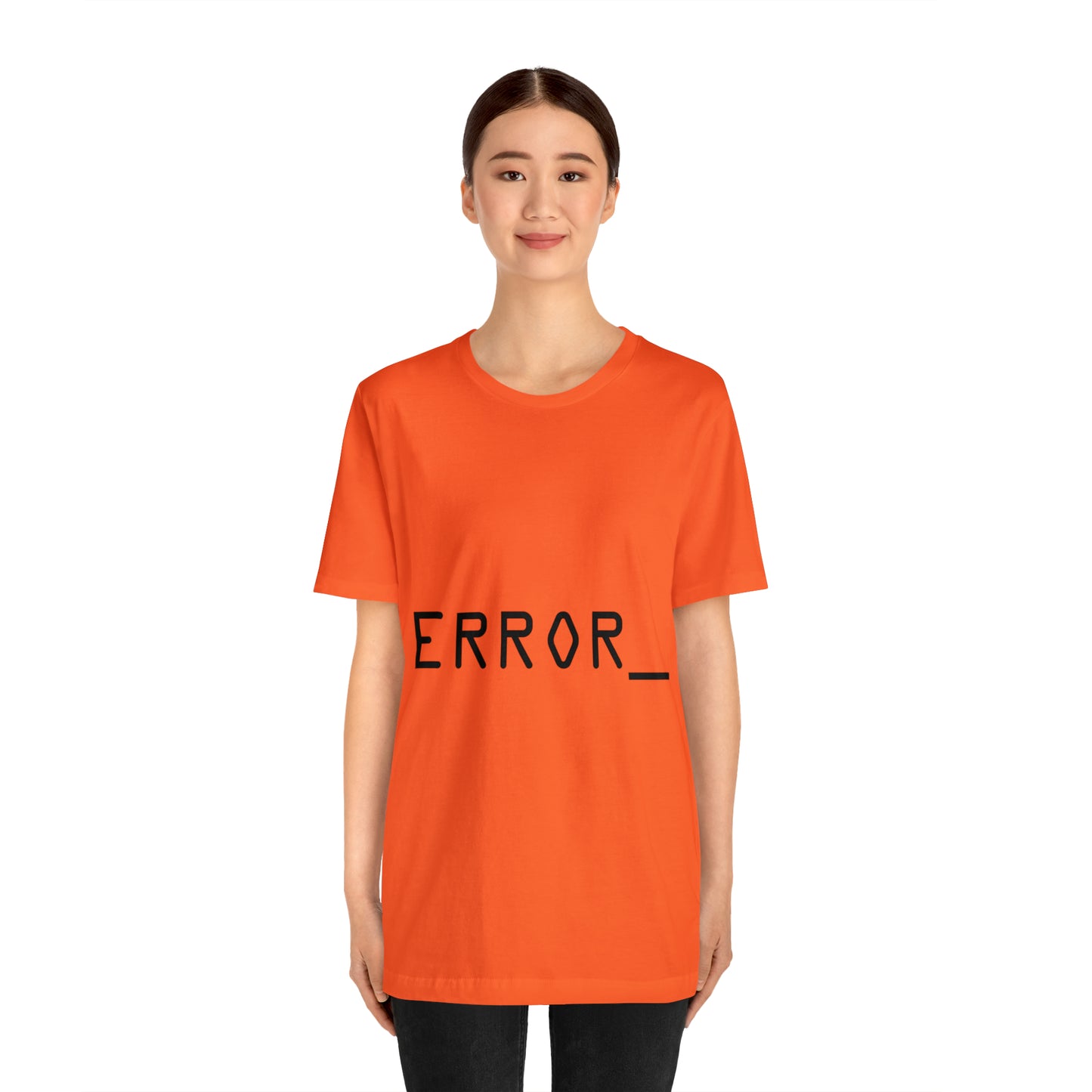 Error Programming IT for Computer Security Hackers Unisex Jersey Short Sleeve T-Shirt