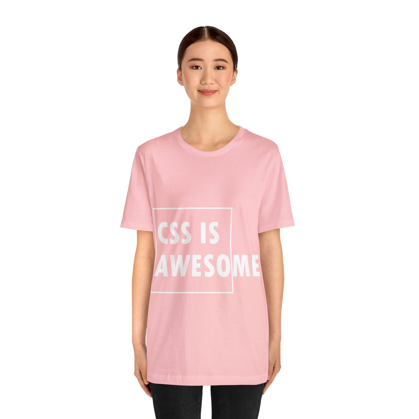 CSS is Awesome Unisex Jersey Short Sleeve T-Shirt