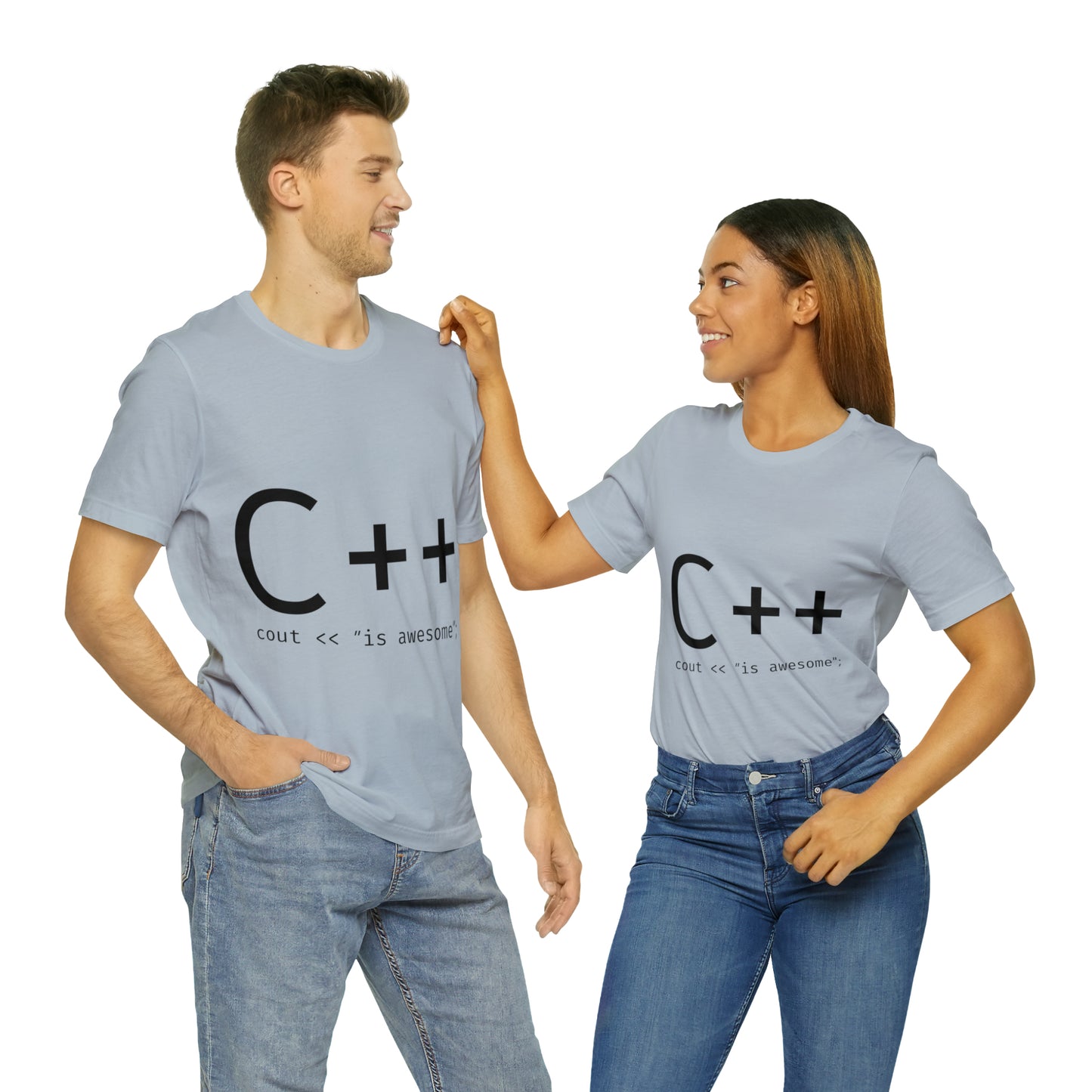 C Developer Humor Quotes Unisex Jersey Short Sleeve T-Shirt