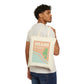 Miami Beach Florida Coordinates Minimal Art Canvas Shopping Cotton Tote Bag