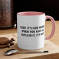 Humor Programming IT for Computer Security Hackers Accent Coffee Mug 11oz