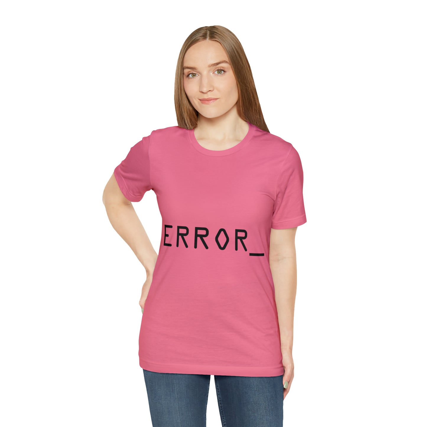 Error Programming IT for Computer Security Hackers Unisex Jersey Short Sleeve T-Shirt