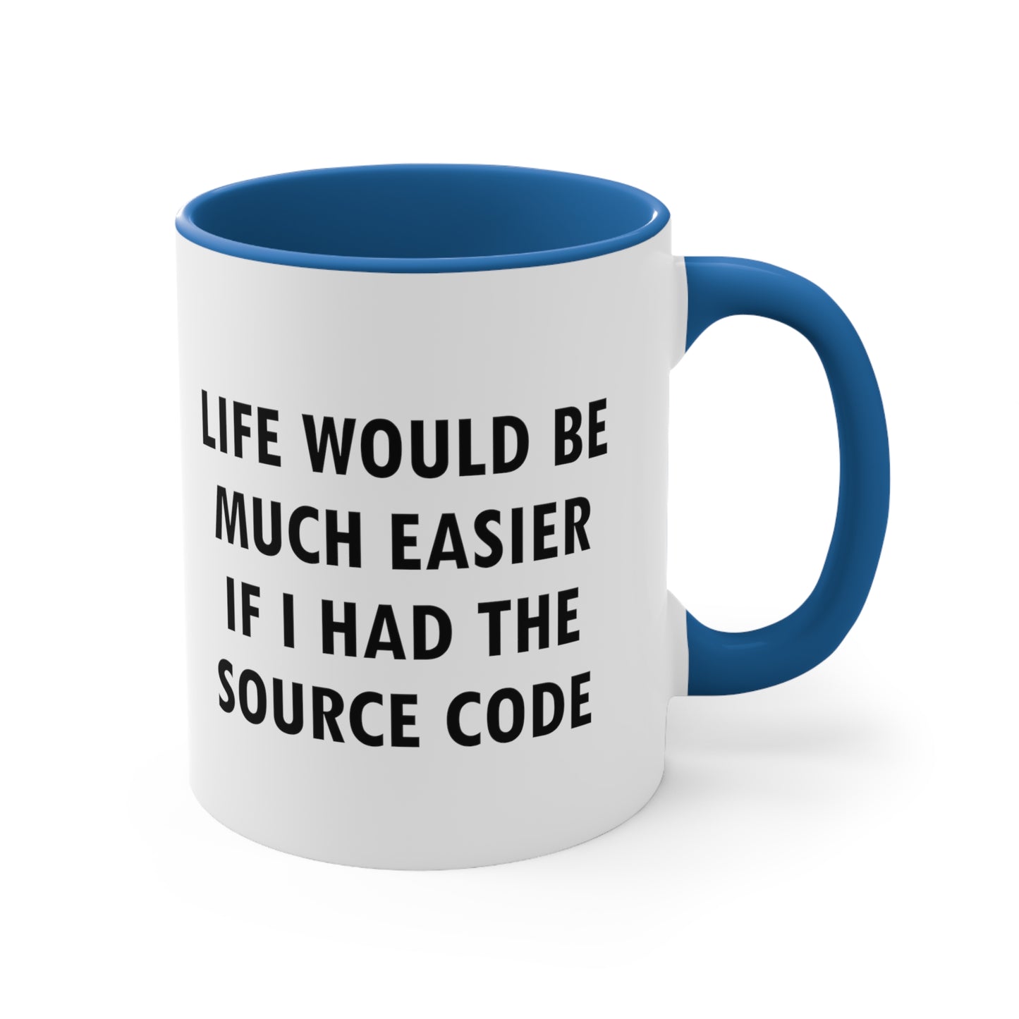 Source code Programming IT for Computer Security Hackers Accent Coffee Mug 11oz