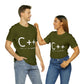 C Developer Humor Quotes Unisex Jersey Short Sleeve T-Shirt