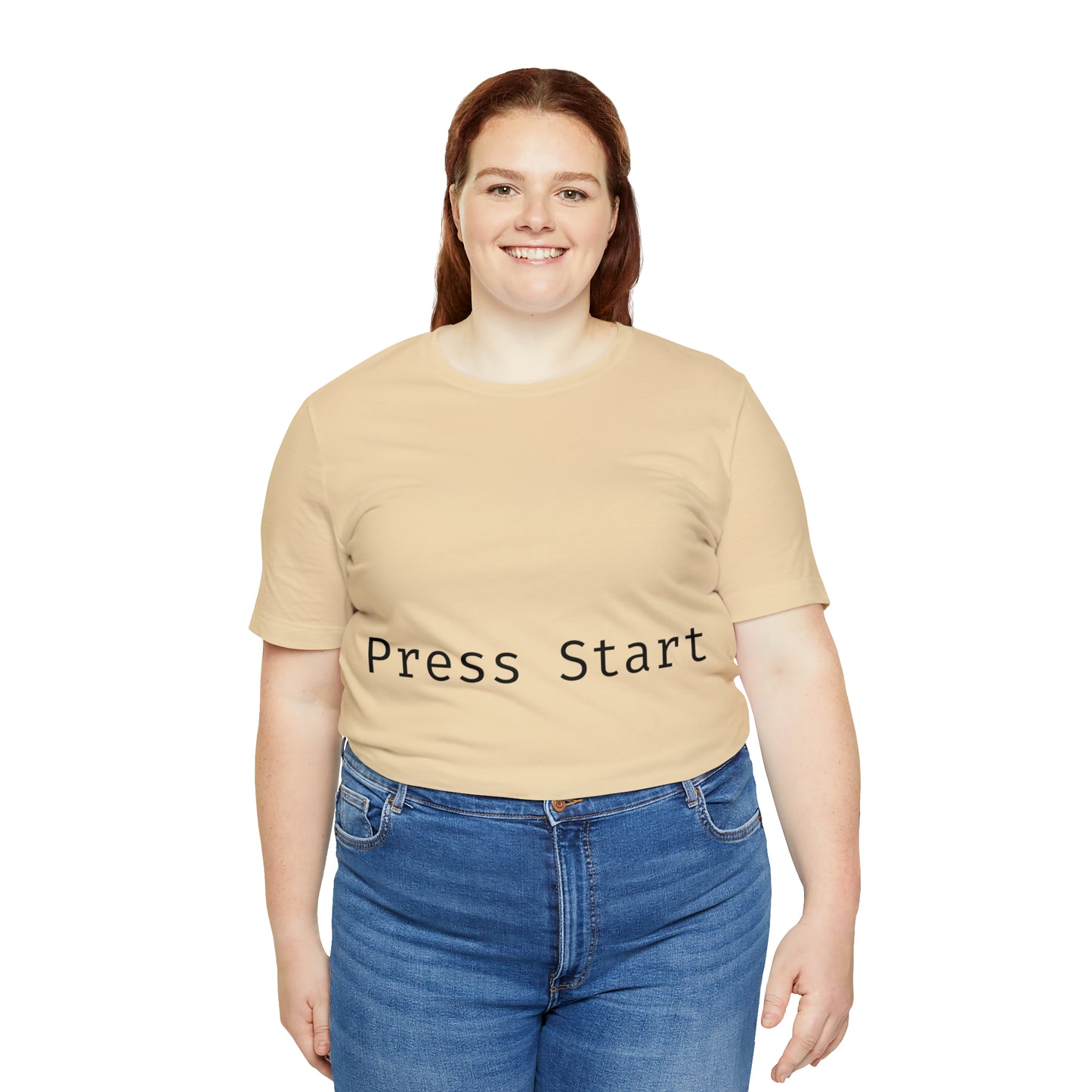 Press Start Programming IT for Computer Security Hackers Unisex Jersey Short Sleeve T-Shirt