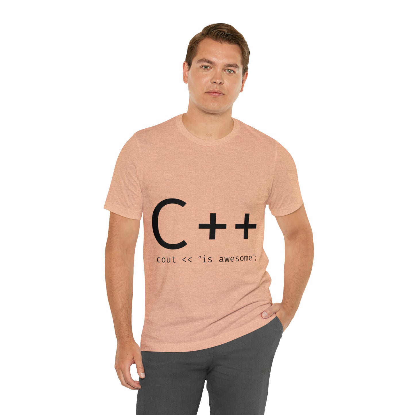 C Developer Humor Quotes Unisex Jersey Short Sleeve T-Shirt