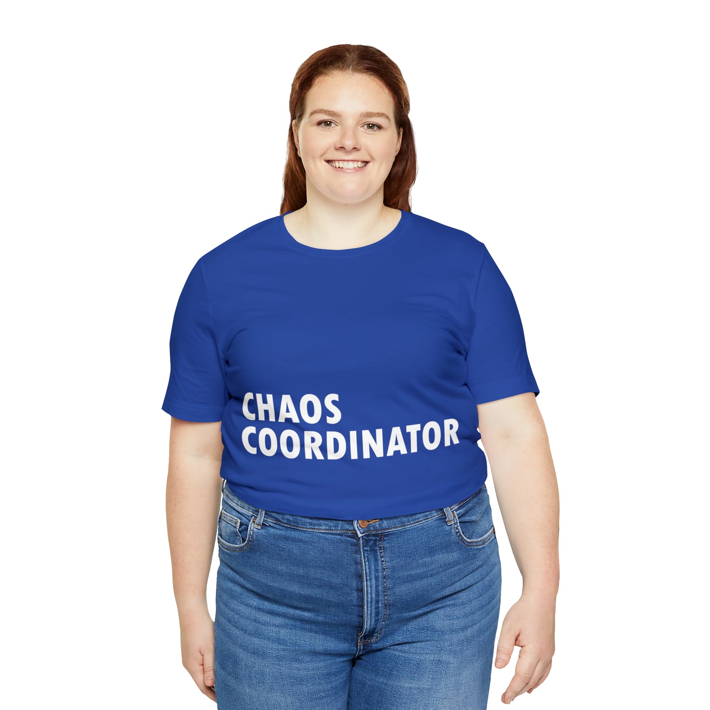 Chaos Coordinator Funny Humor Slogans Unisex Jersey Short Sleeve T-Shirt