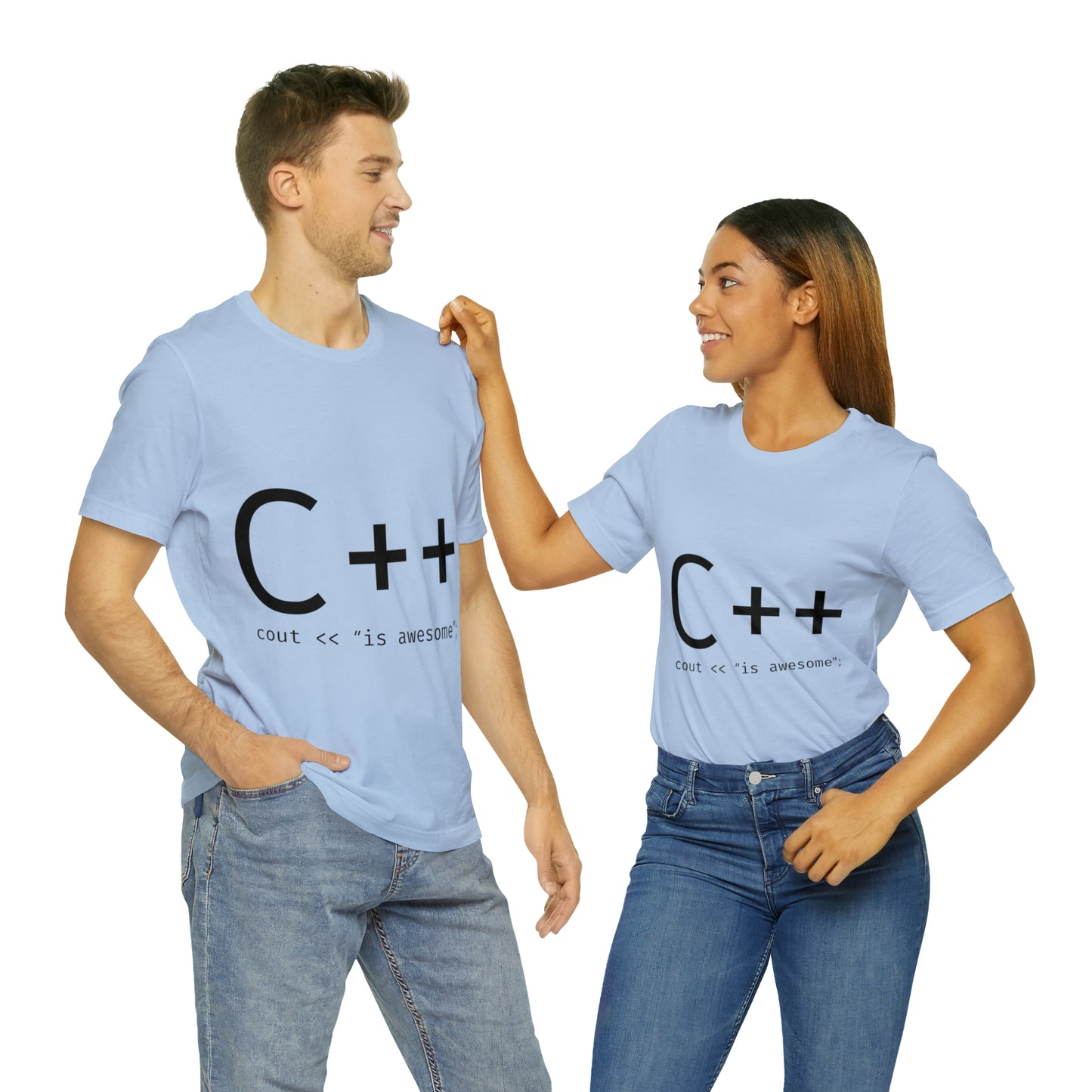 C Developer Humor Quotes Unisex Jersey Short Sleeve T-Shirt