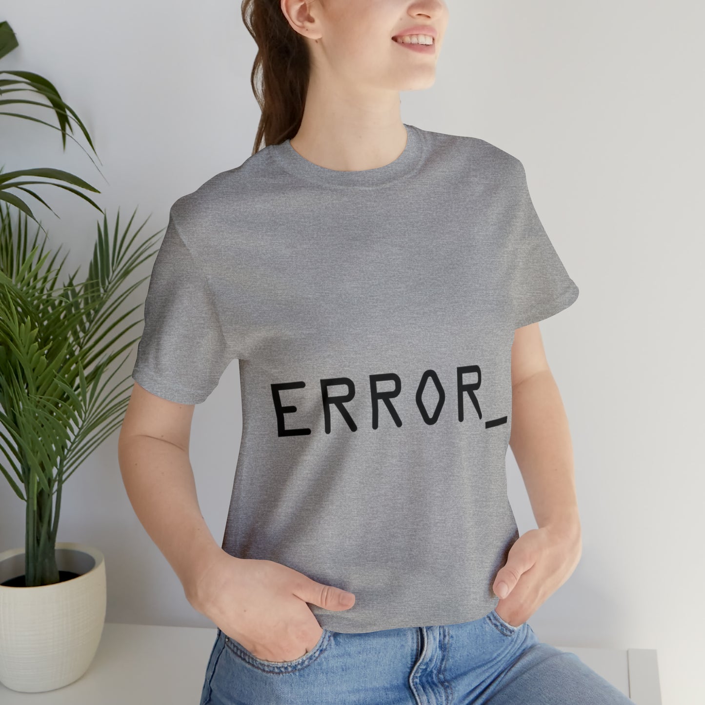 Error Programming IT for Computer Security Hackers Unisex Jersey Short Sleeve T-Shirt