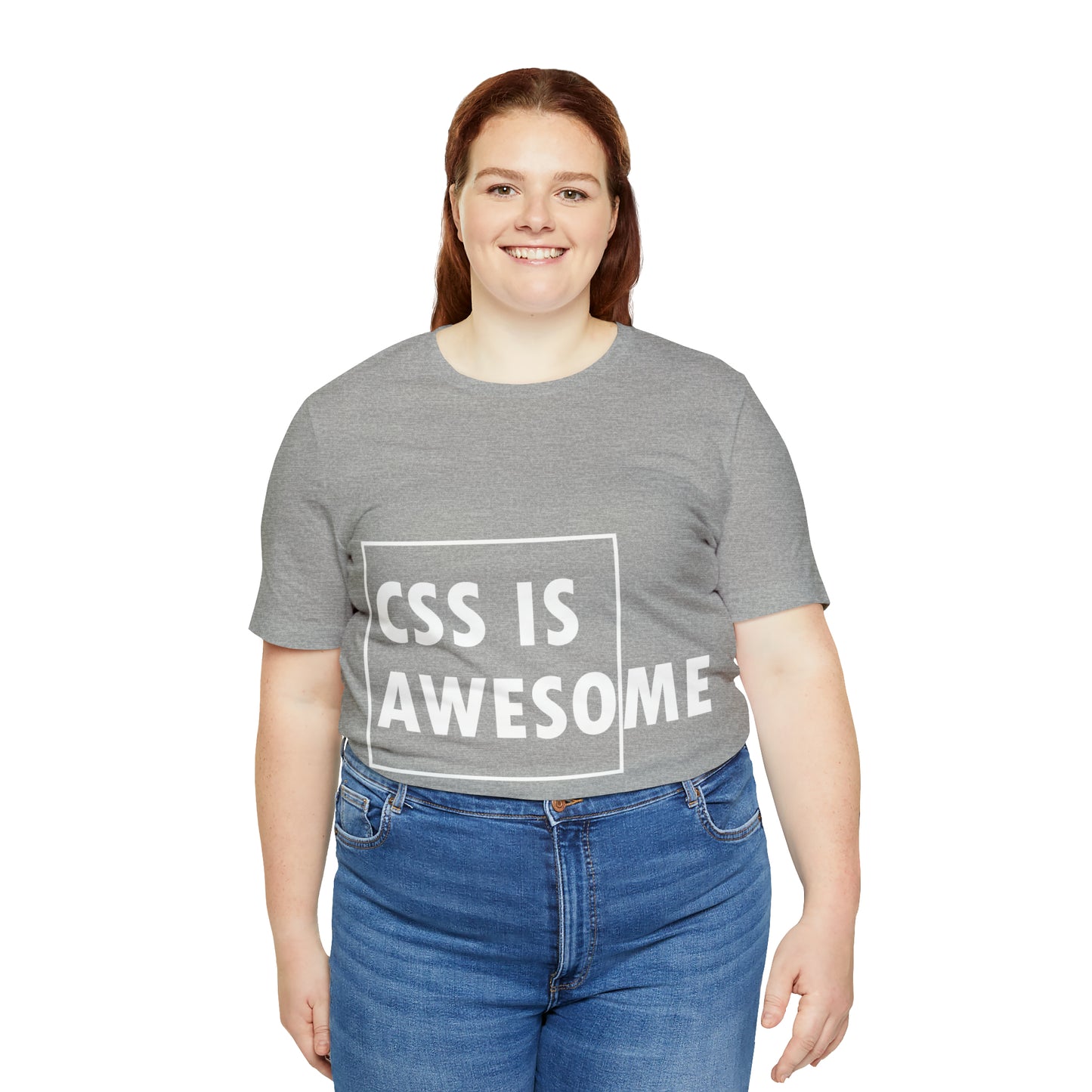 CSS is Awesome Unisex Jersey Short Sleeve T-Shirt