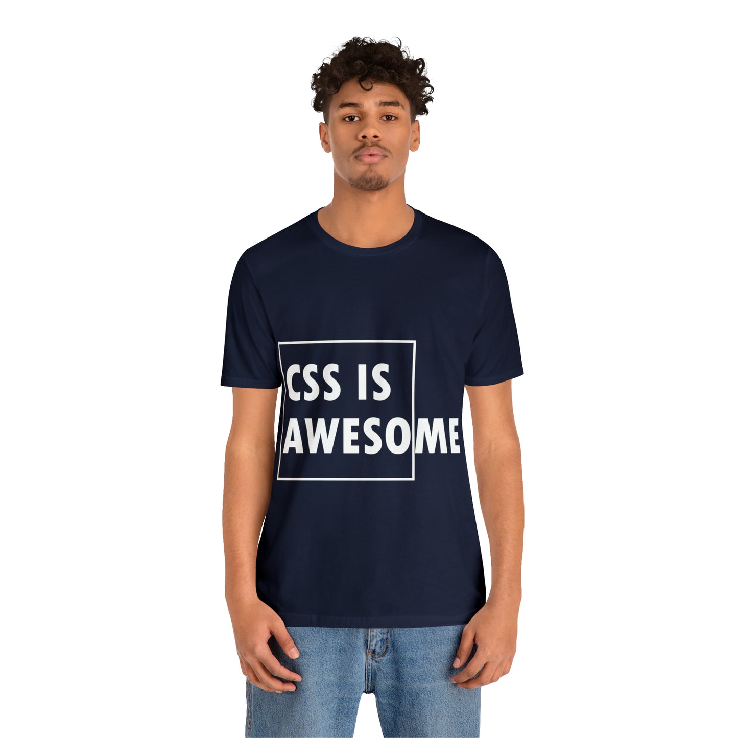 CSS is Awesome Unisex Jersey Short Sleeve T-Shirt