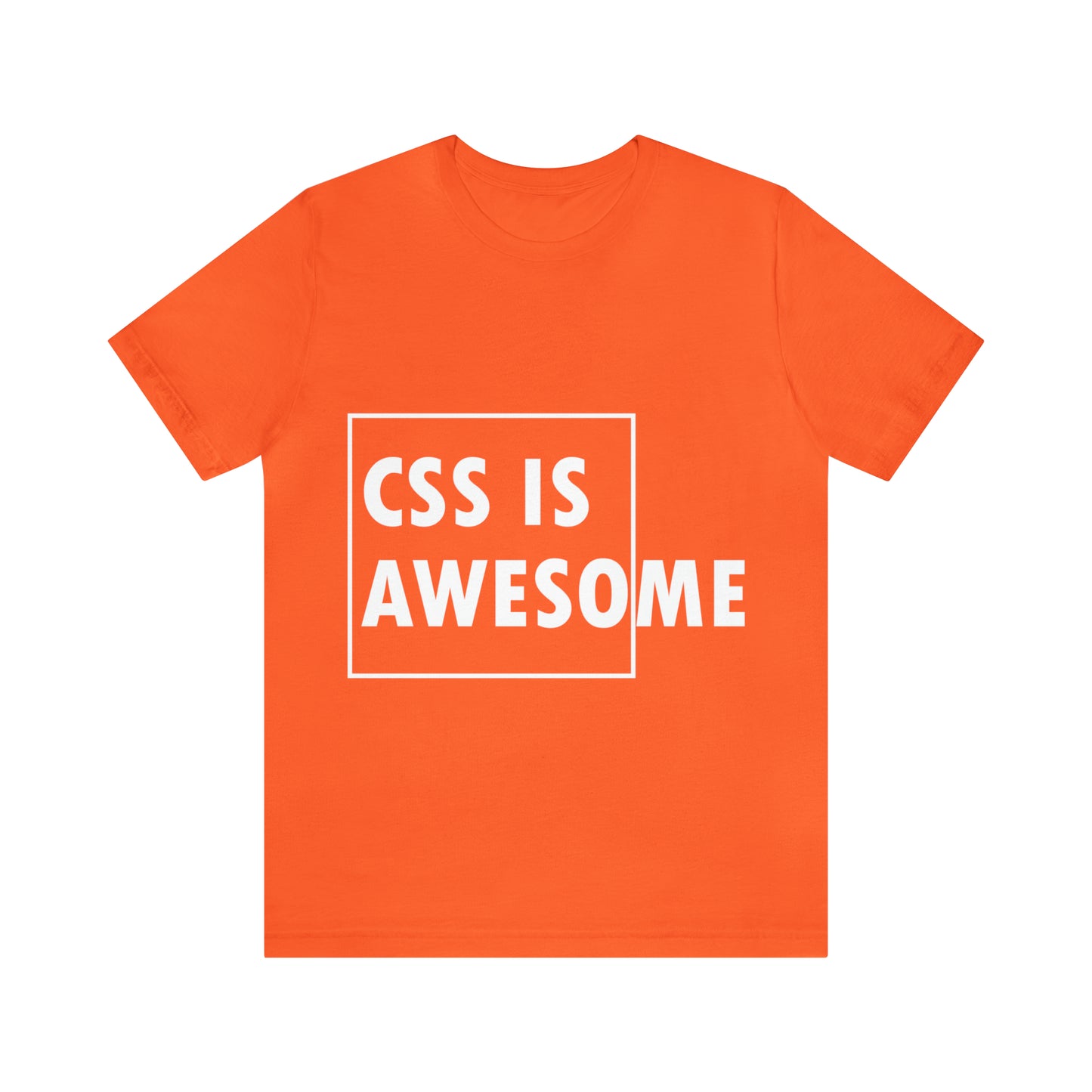 CSS is Awesome Unisex Jersey Short Sleeve T-Shirt