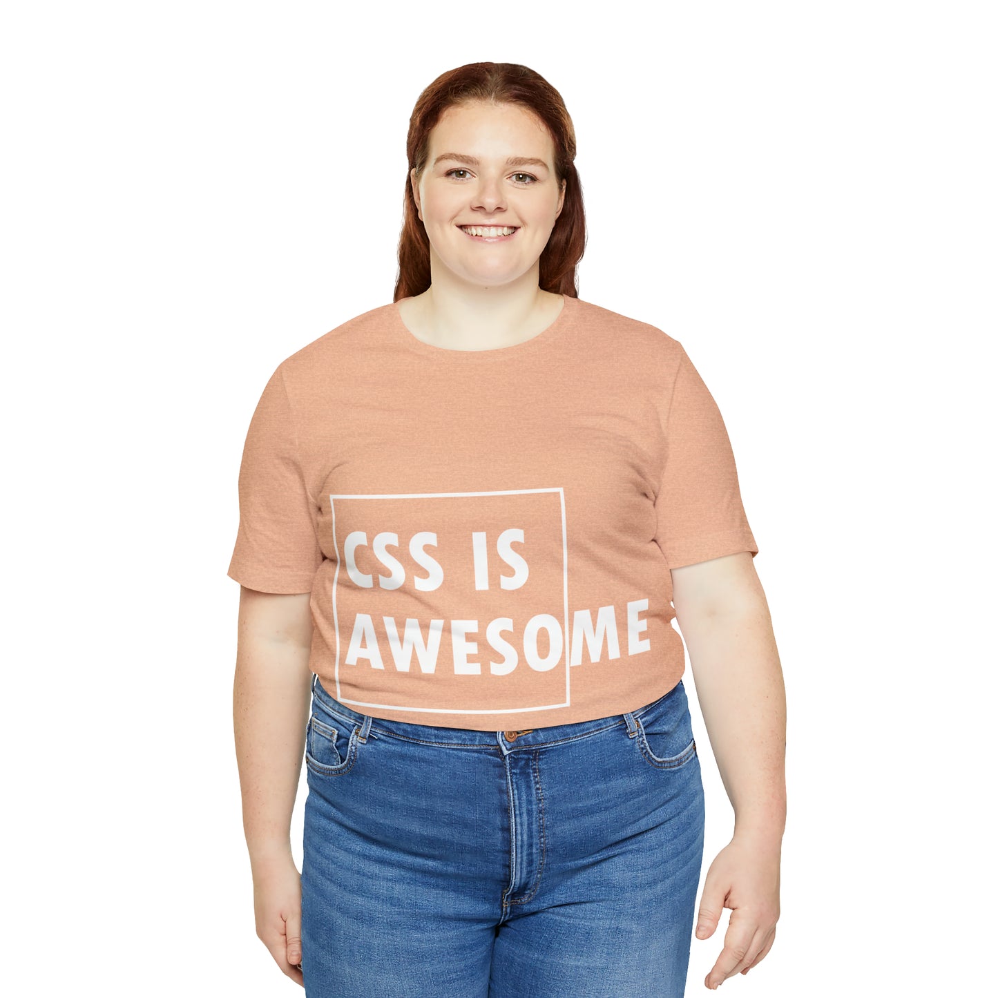 CSS is Awesome Unisex Jersey Short Sleeve T-Shirt