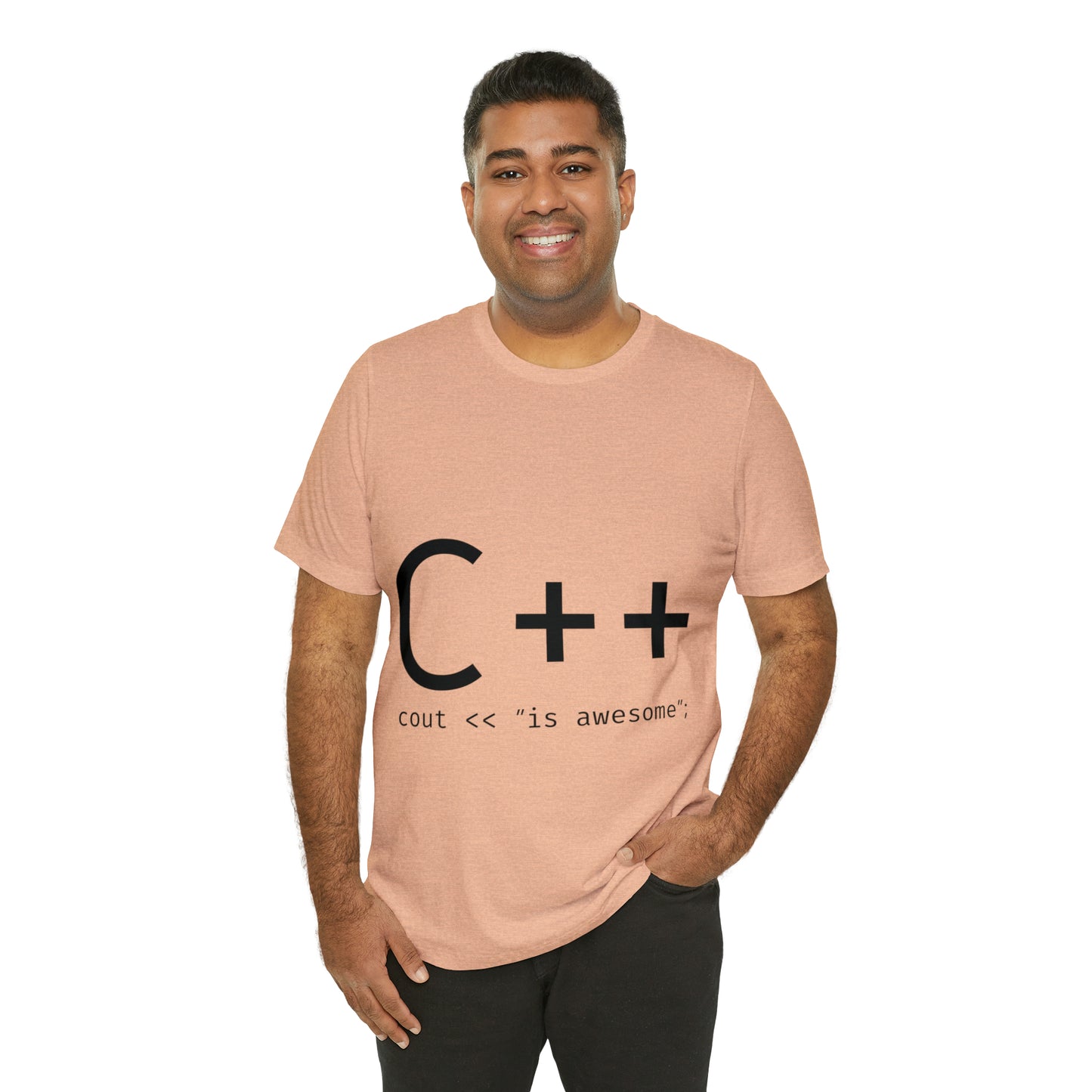 C Developer Humor Quotes Unisex Jersey Short Sleeve T-Shirt