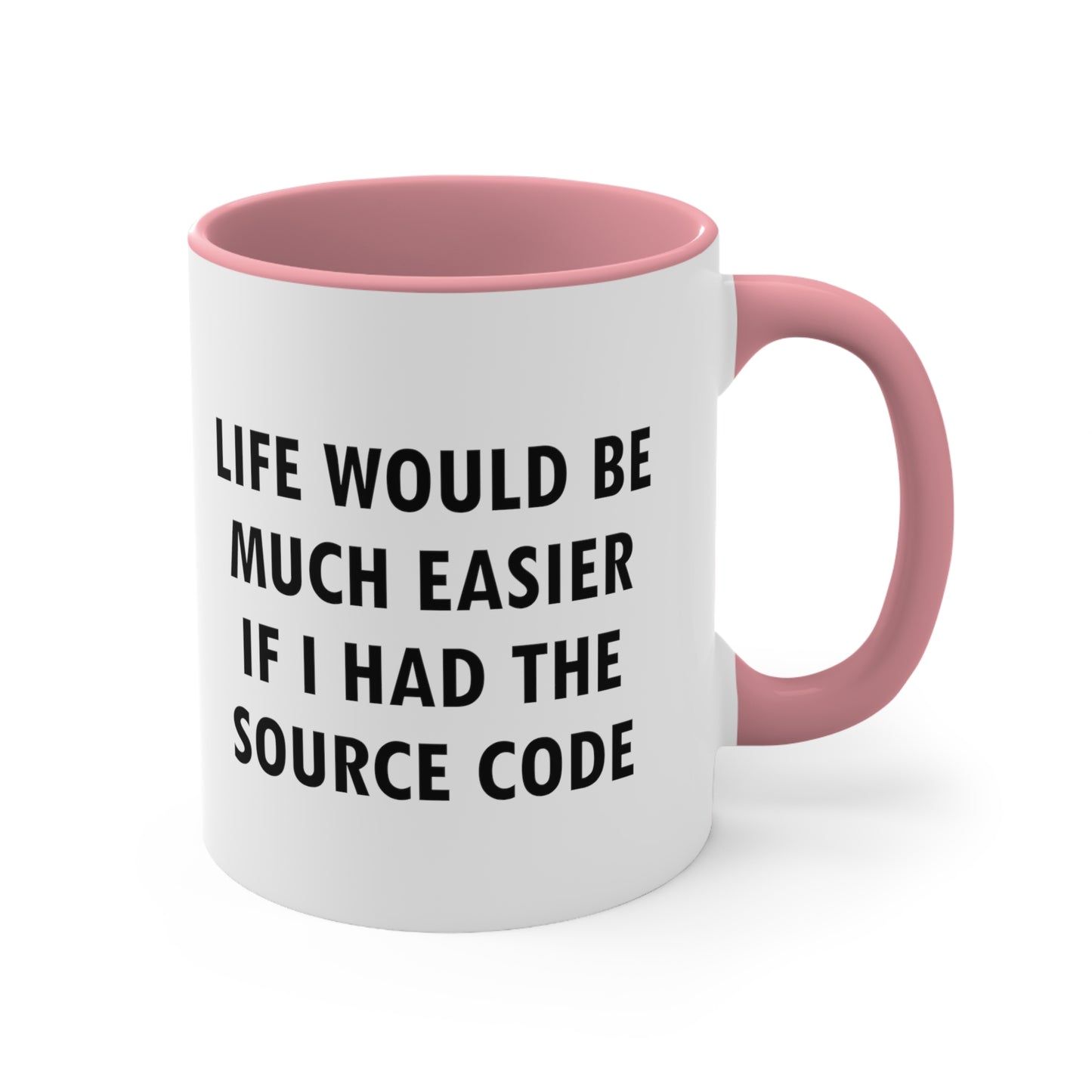 Source code Programming IT for Computer Security Hackers Accent Coffee Mug 11oz