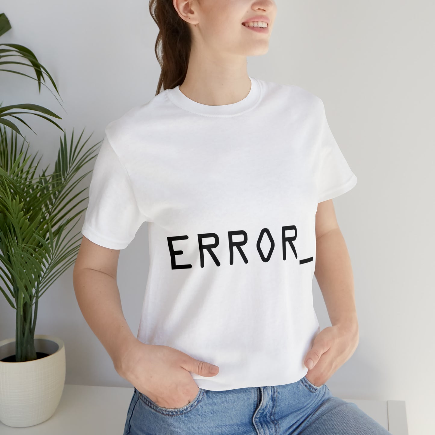 Error Programming IT for Computer Security Hackers Unisex Jersey Short Sleeve T-Shirt