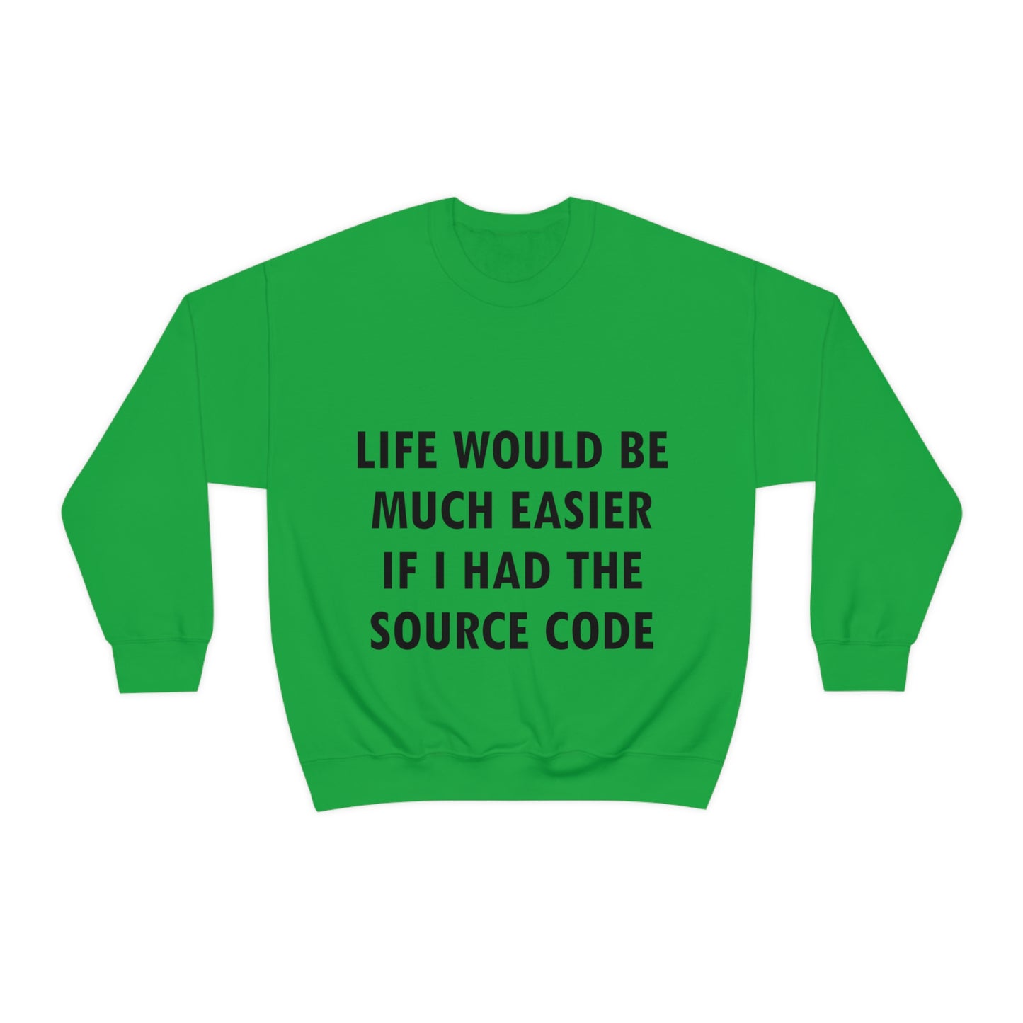 Source code Programming IT for Computer Security Hackers Unisex Heavy Blend™ Crewneck Sweatshirt