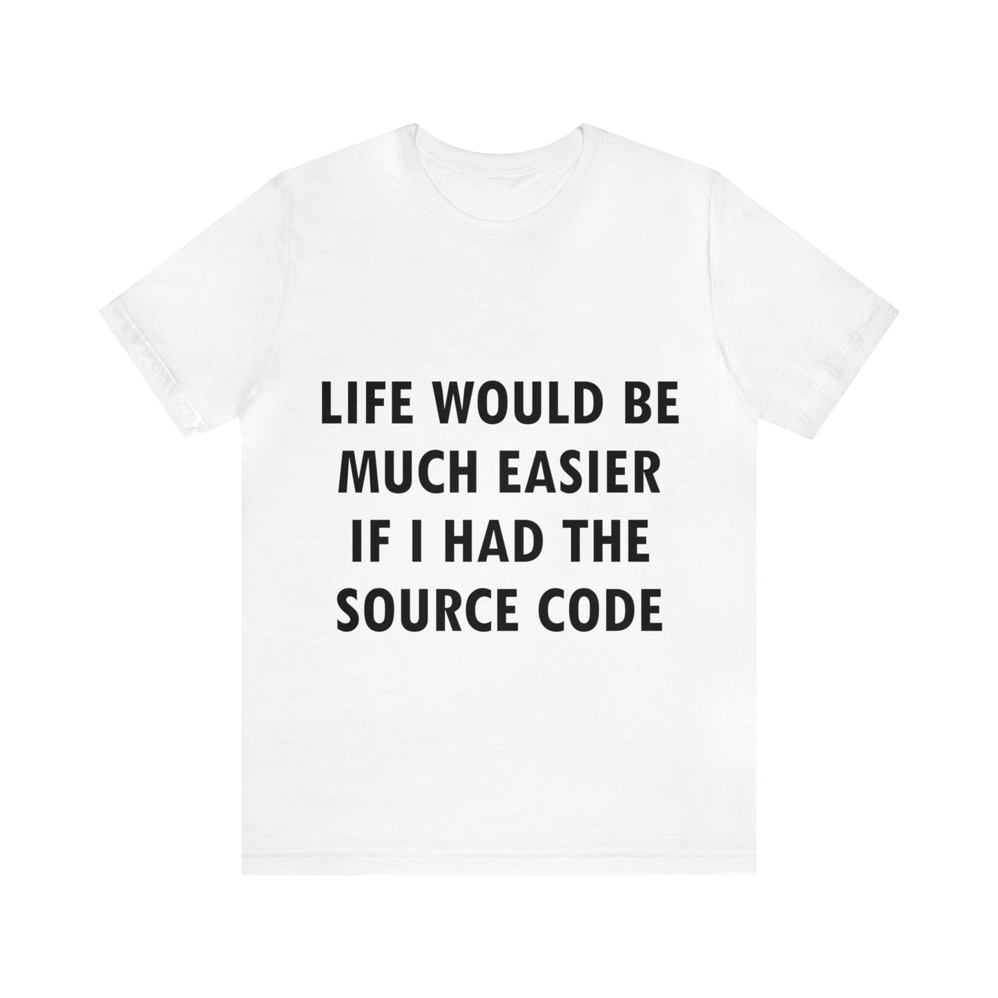 Source code Programming IT for Computer Security Hackers Unisex Jersey Short Sleeve T-Shirt